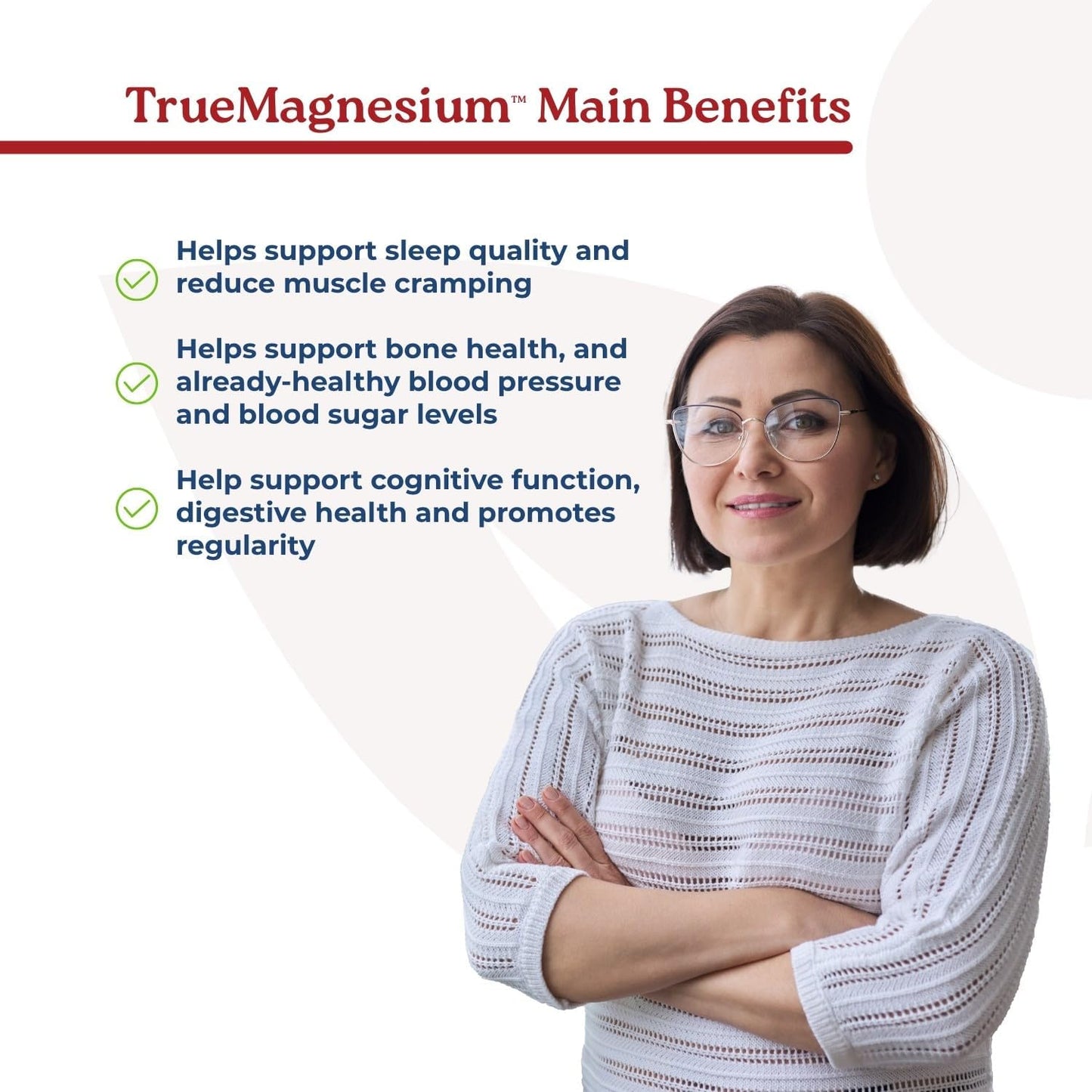 NatureCity TrueMagnesium Chelated Bisglycinate - Highly Absorbable Magnesium Supplement for Sleep and Stress - 60 Servings for Women and Men