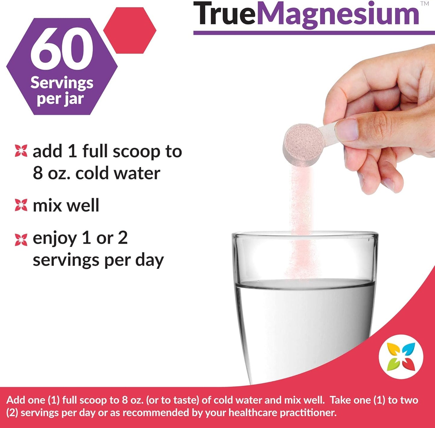 NatureCity TrueMagnesium Chelated Bisglycinate - Highly Absorbable Magnesium Supplement for Sleep and Stress - 60 Servings for Women and Men