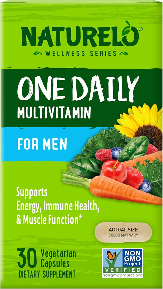 Naturelo Men's One Daily Multivitamin Capsules - 30 Count