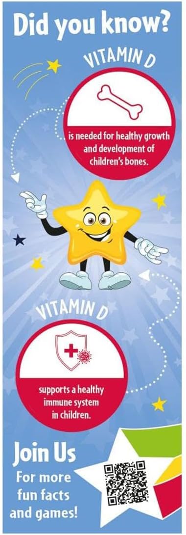 Natures Aid Super Stars Vitamin D Spray - 1.01 fl oz - Essential Daily Supplement