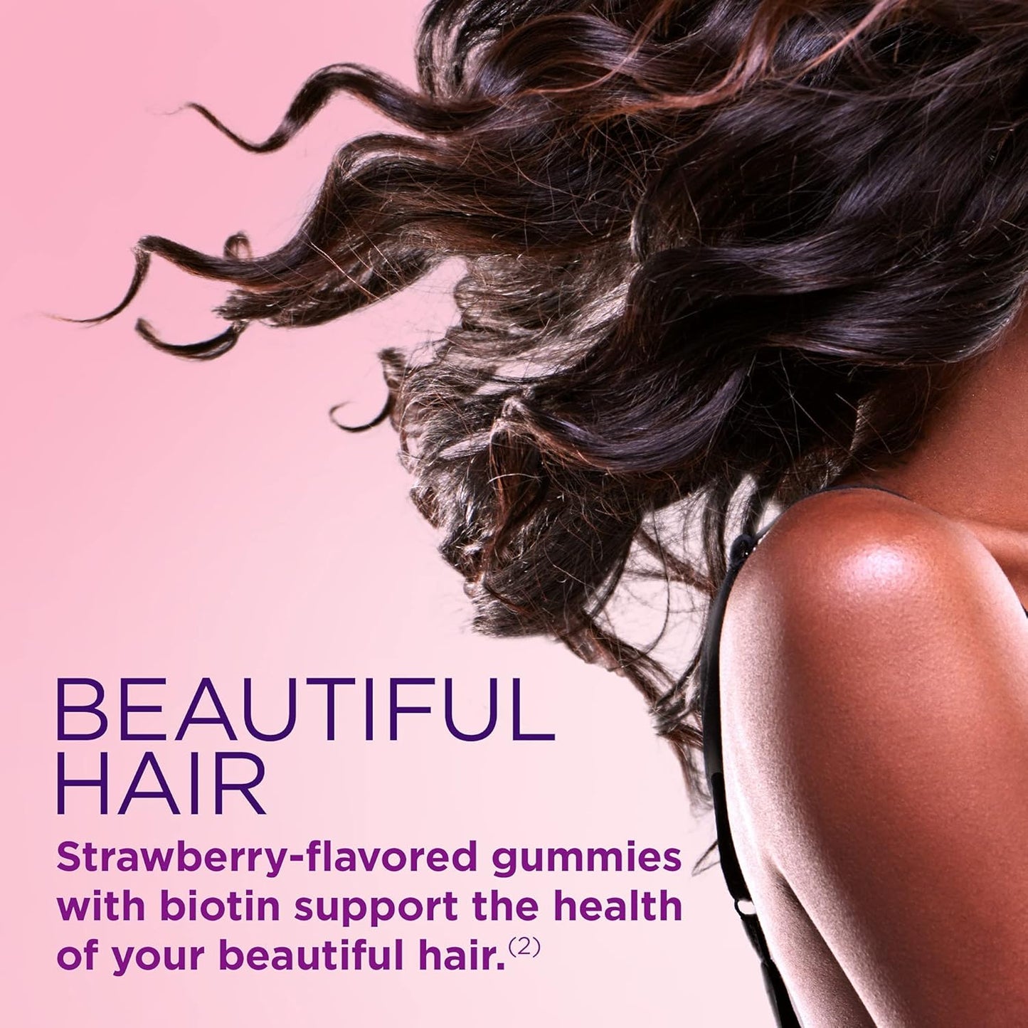 Nature's Bounty Hair, Skin & Nails Gummies with Biotin - 80 Count