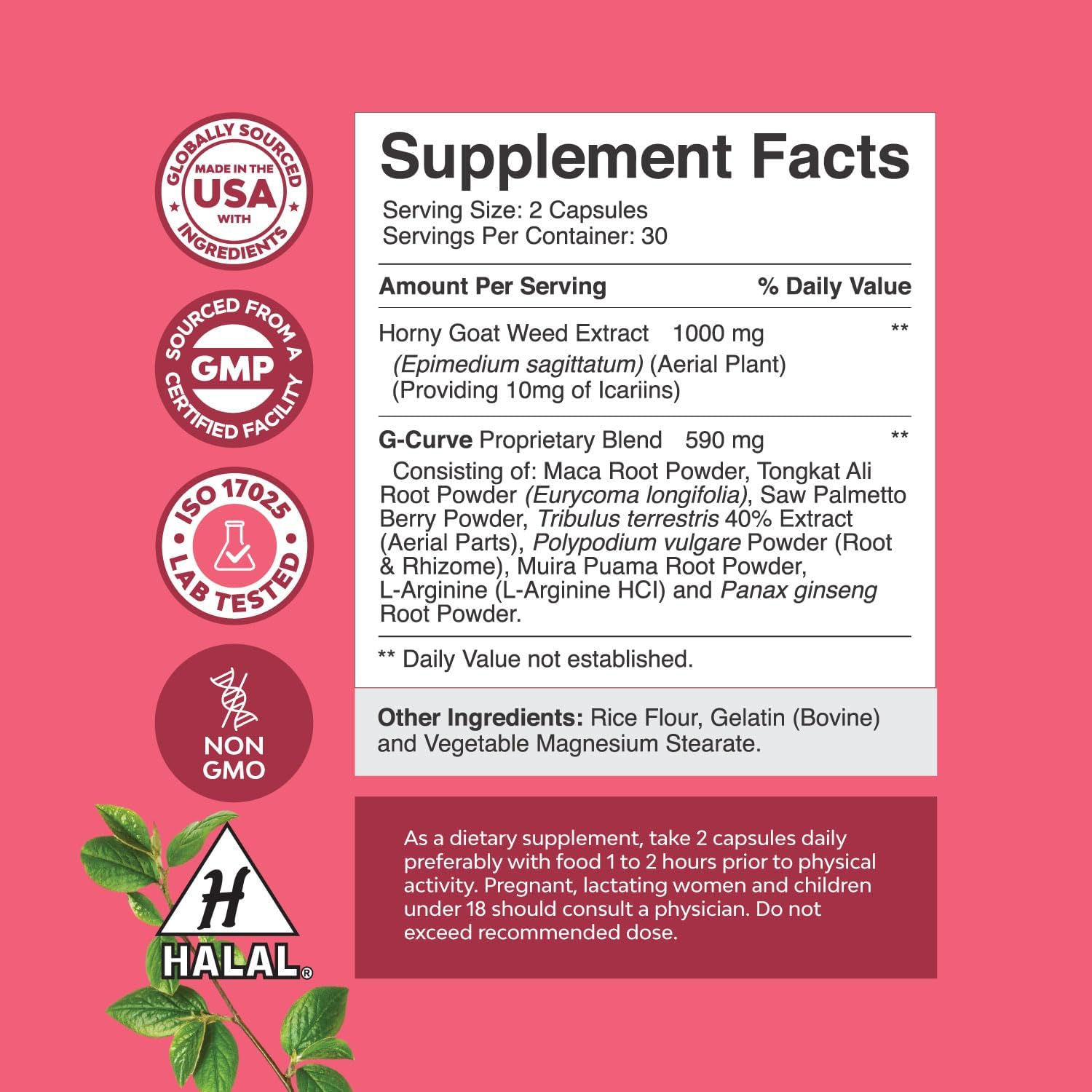 Natures Craft G-Curve Butt and Breast Enhancement Pills Bundle with Turmeric Gummies for Adults - Herbal Enhancer for Body Sculpting Curves and Joint Support - Peach Flavor