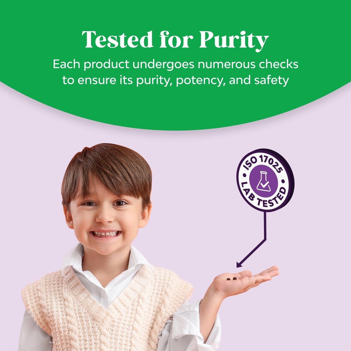 Natures Craft Kids Iron Gummies - Gentle Iron Supplements for Stronger Immunity & Energy - Vegan, GMO & Gluten Free - 60 Count
