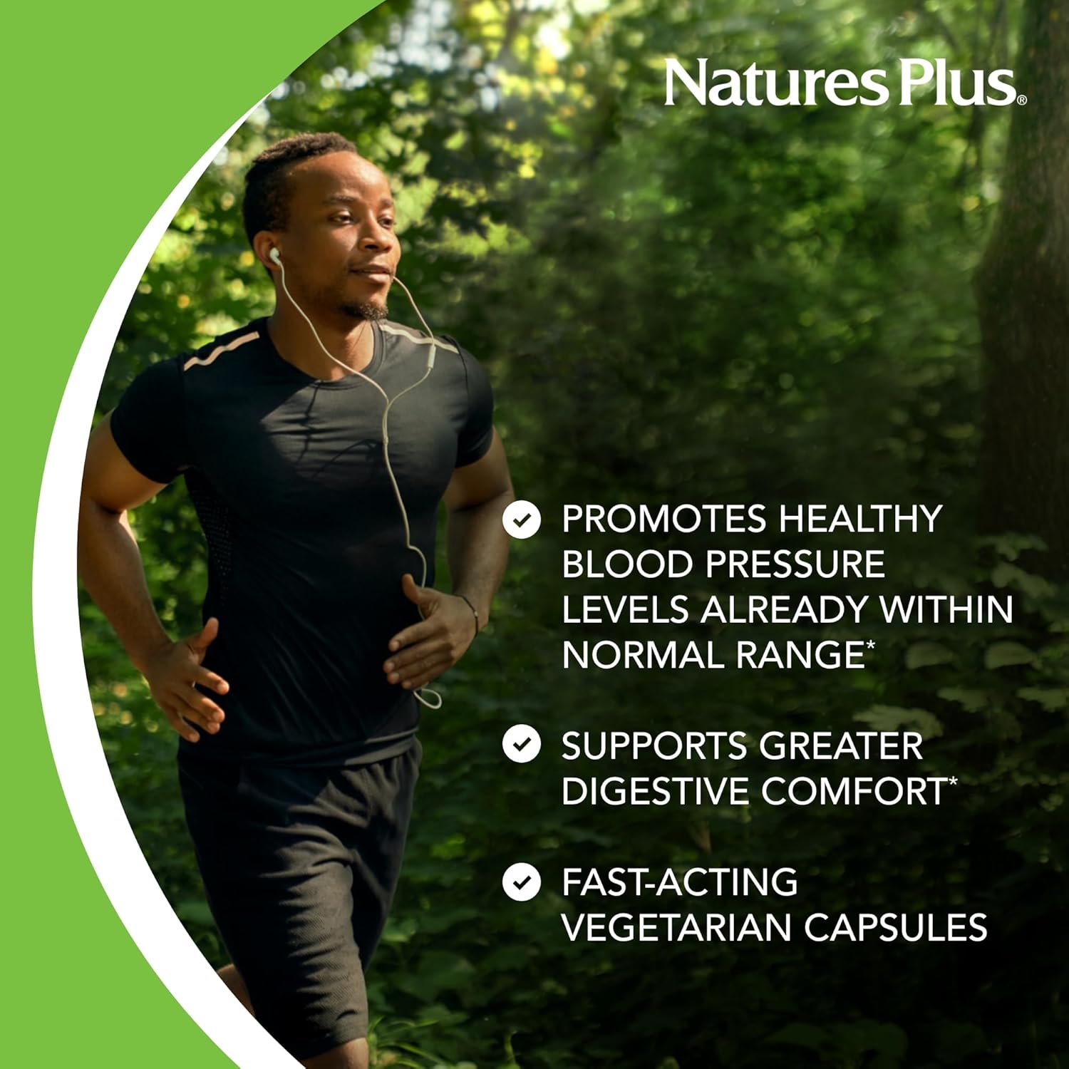 Natures Plus Herbal Actives Hawthorne Capsules - 150 mg, 60 Count - Heart Health Support - Vegetarian & Gluten-Free