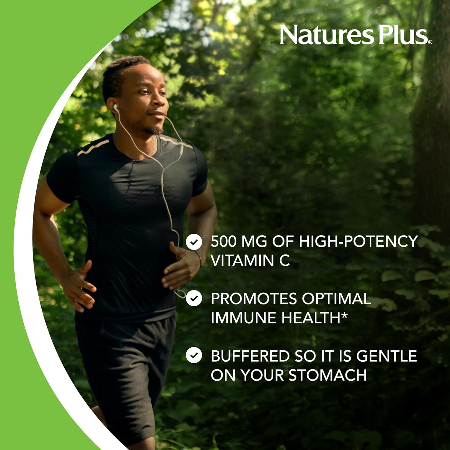 Natures Plus Orange Juice Vitamin C 500mg Chewable Tablets - 360 Servings, Pack of 2 - Immune Health Support - Vegan & Gluten Free