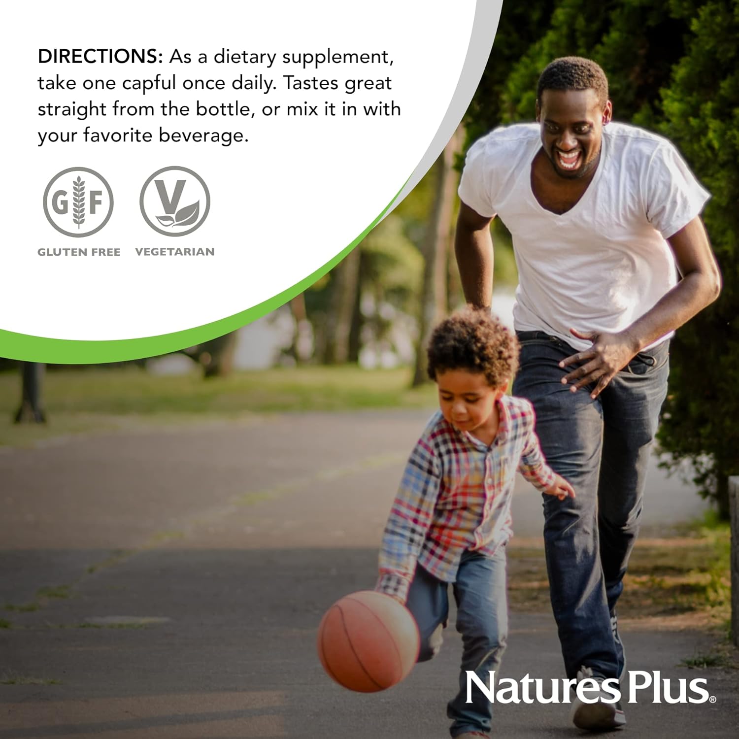Natures Plus Source of Life Gold Liquid Multivitamin - 30 oz - Vitamins D3, B12, K2 - Support for Blood, Bones & Immunity - Vegetarian & Gluten-Free - 30 Servings