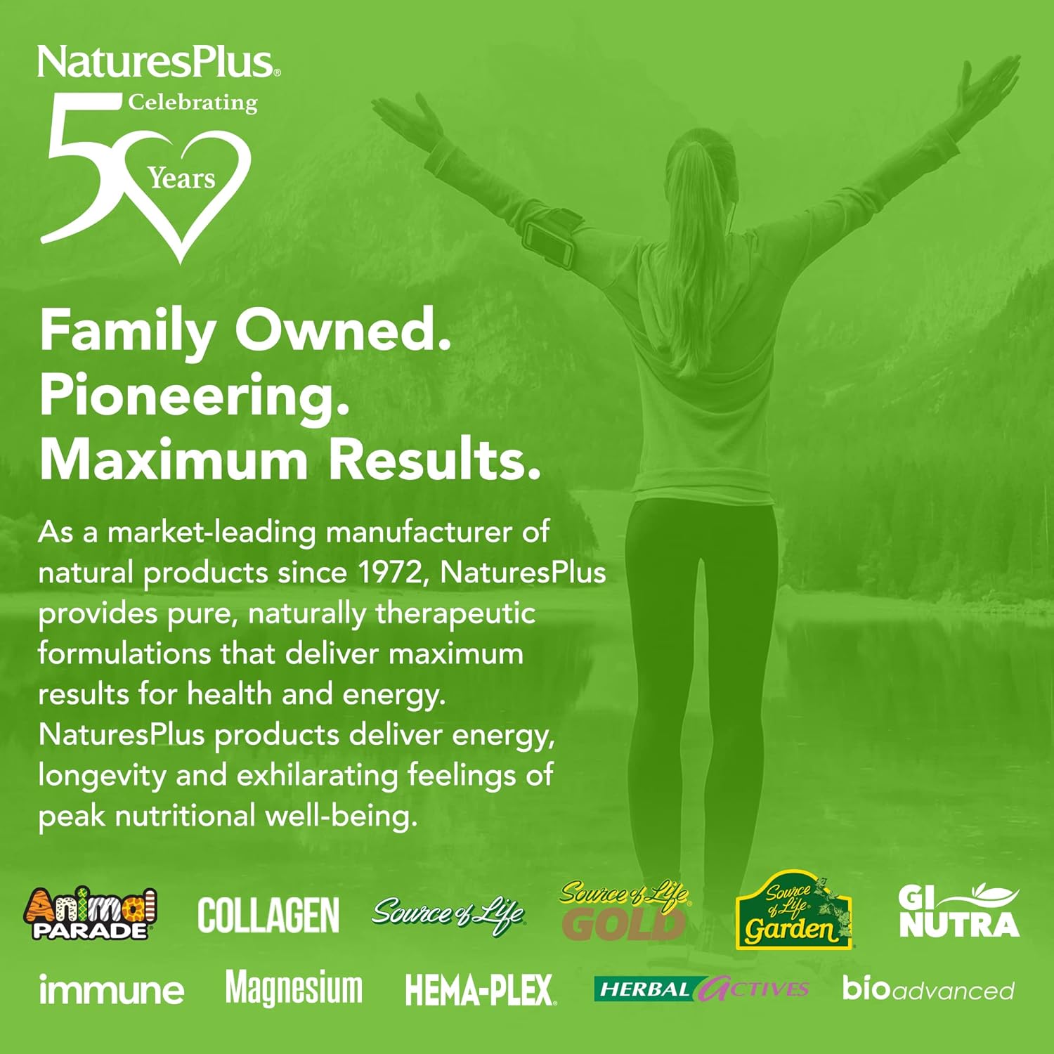 Natures Plus Source of Life Prenatal - 800 mcg Folate, 90 Vegetarian Tablets - All Natural Prenatal Vitamin & Minerals - Iron & Calcium - Optimal Health & Energy - Gluten-Free - 45 Servings