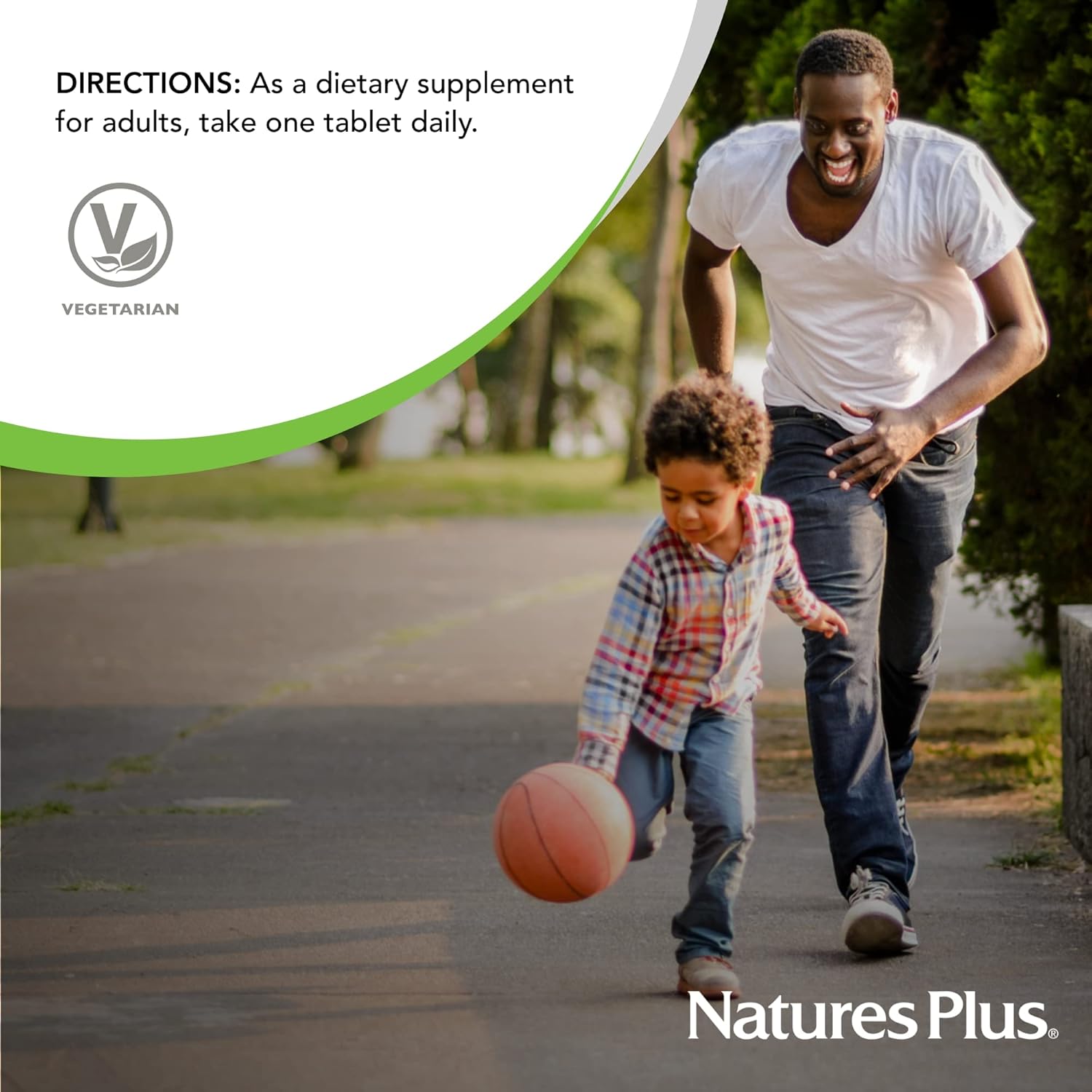 Natures Plus Ultra II Multivitamin - 60 Vegetarian Tablets - Daily Whole Food Supplement for Health & Energy Booster
