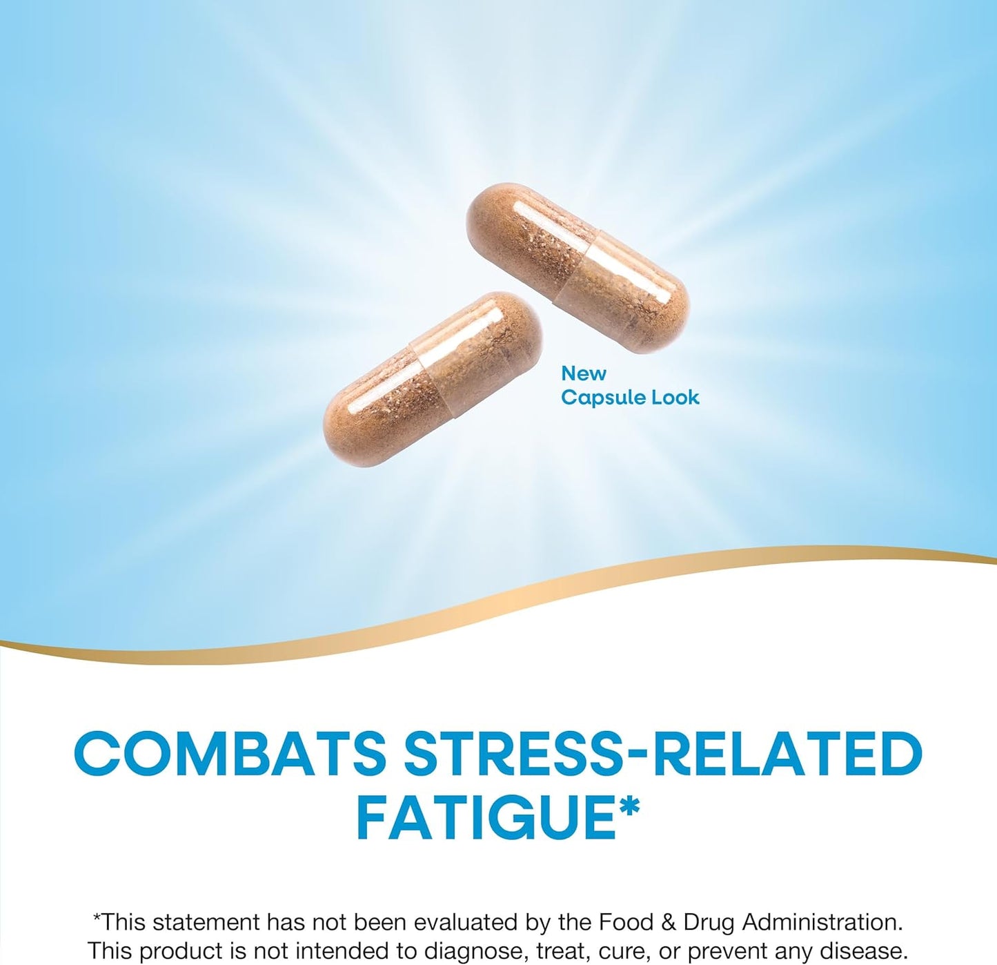 Nature's Way Adrenal Stress End Supplement for Stress-related Fatigue Support, 60 Capsules