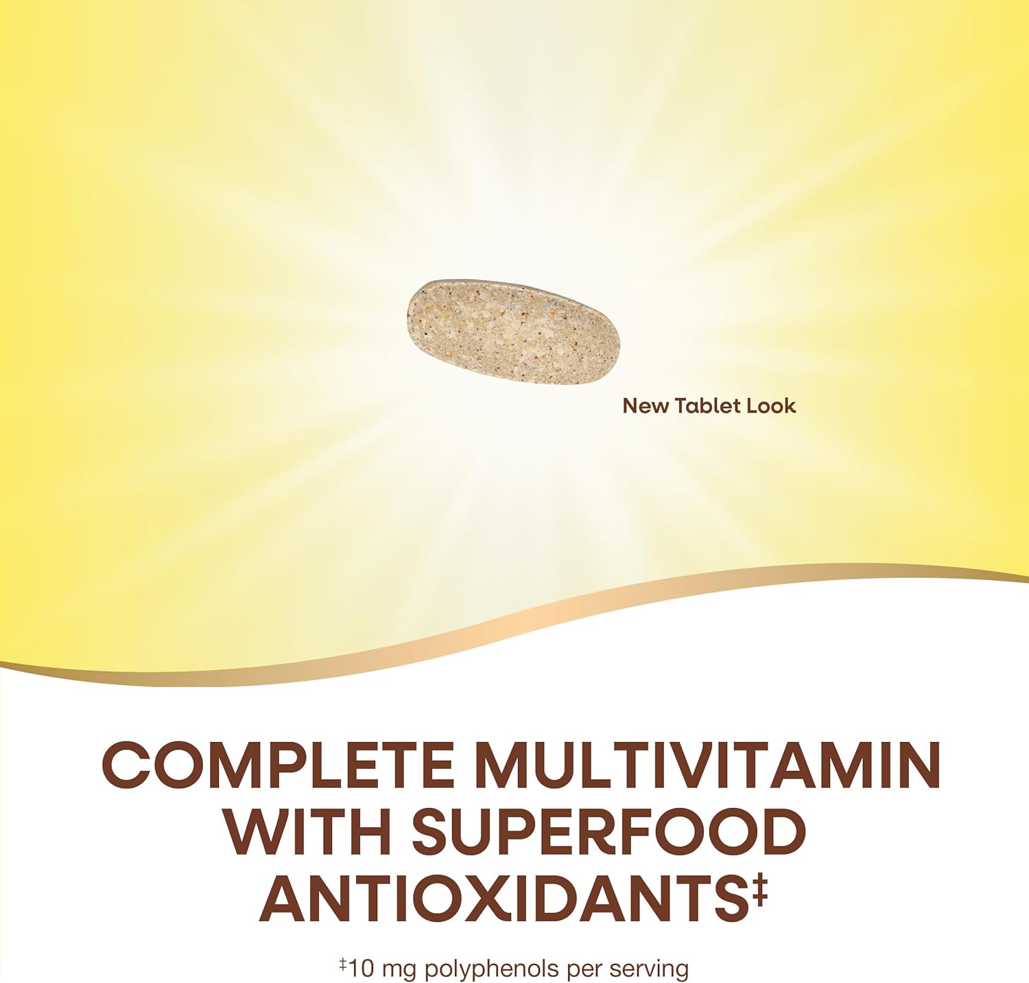 Nature's Way Alive! Men’s 50+ Complete Multivitamin - Supports Cellular Energy & Body Systems - High Potency B-Vitamins - Gluten-Free - 130 Tablets