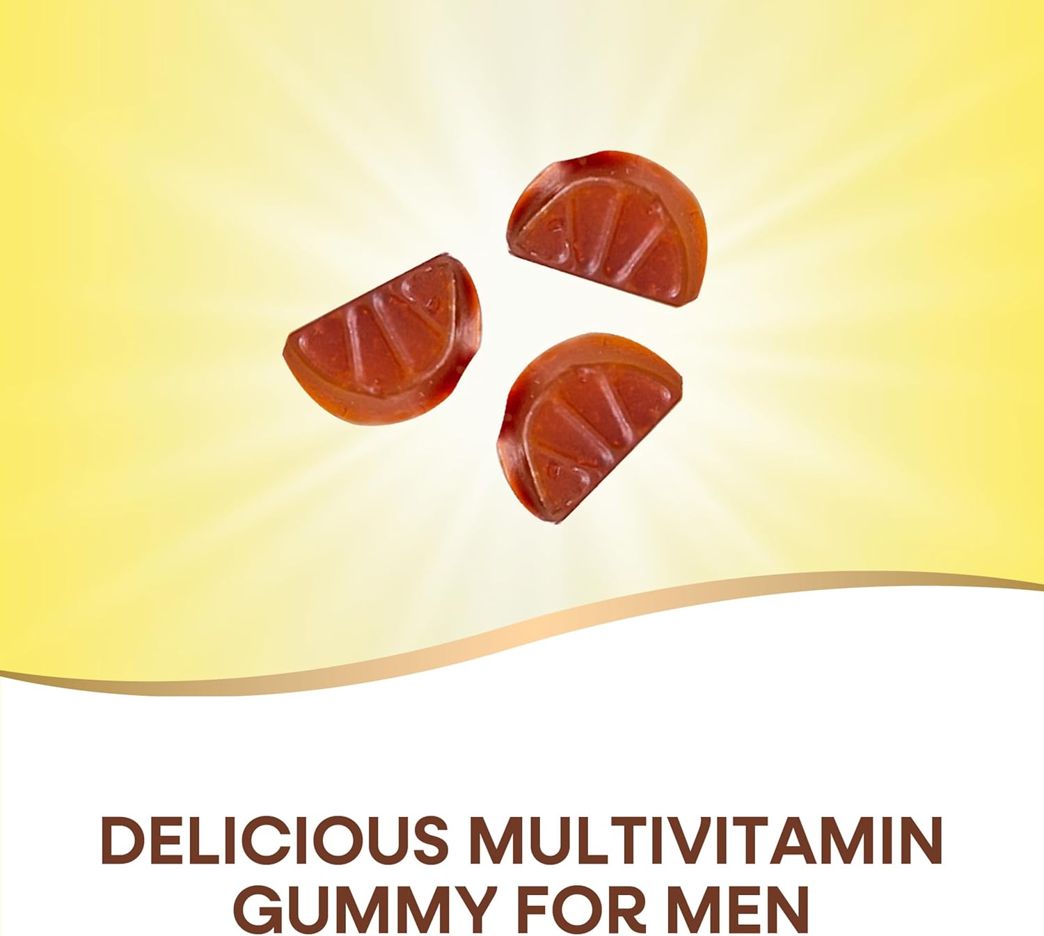 Nature's Way Alive! Men's Premium Gummy Multivitamin with Full B-Vitamin Complex - 75 Gummies, Supports Heart & Muscle Health, Orange, Grape, and Cherry Flavored