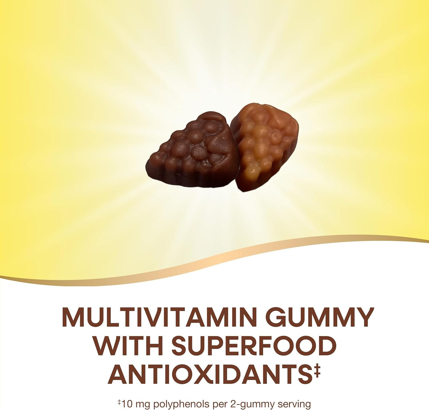 Nature's Way Alive! Women’s 50+ Daily Gummy Multivitamins - Supports Overall Health for Heart, Brain, & Bones - B-Vitamins, Mixed Berry Flavored - 130 Gummies