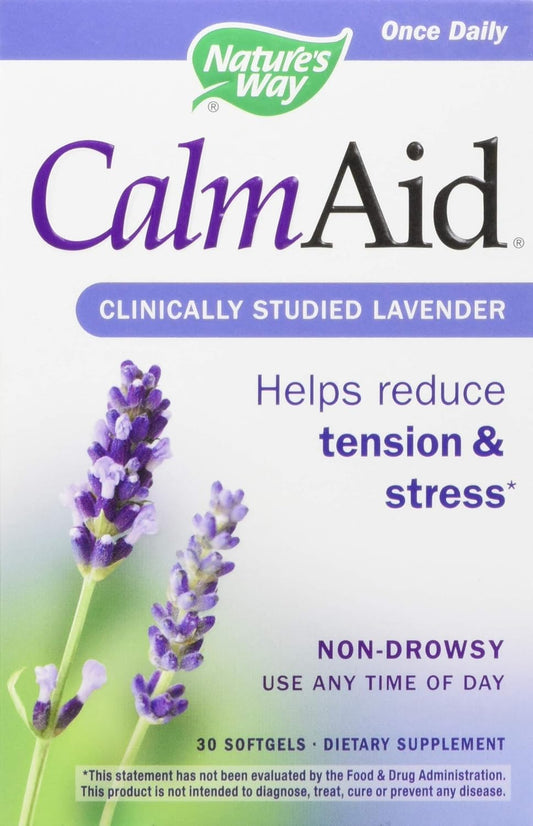 Nature's Way Calmaid - Lavender Supplement for Stress Relief (360 Capsules)