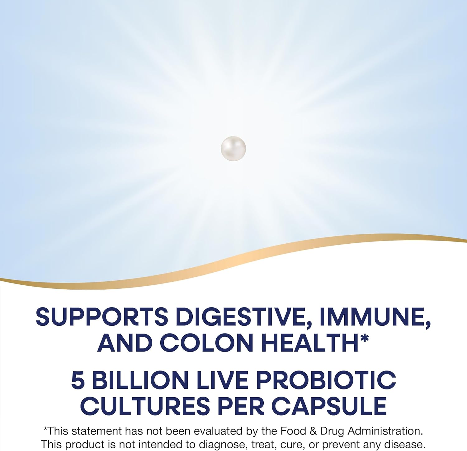 Nature's Way Max Potency Probiotic Pearls - Digestive, Immune & Colon Health Support - 5 Billion Live Cultures - No Refrigeration Needed - 30 Softgels