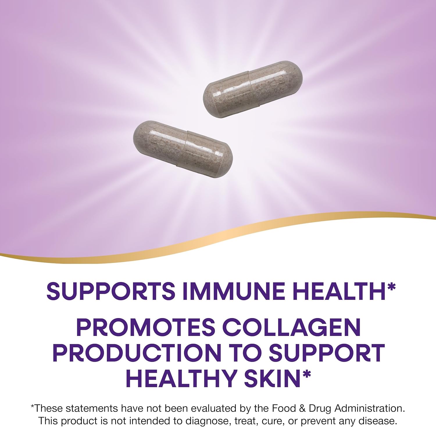 Nature's Way Vitamin C with Rose HIPS, 1,000 mg, 100 Capsules - Antioxidant & Immune Support for Healthy Skin