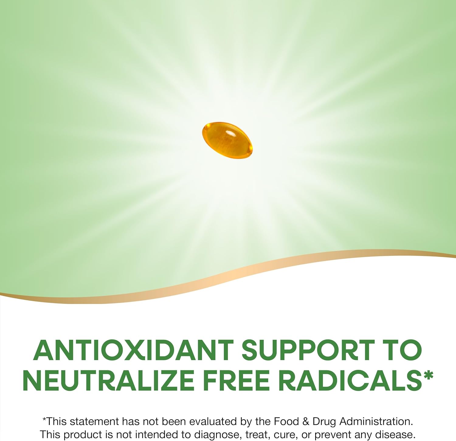 Nature's Way Vitamin E D-Alpha Tocopherol Softgels - 268mg per Serving - Antioxidant for Heart Health - Gluten Free - 100 Softgels (2 Pack)