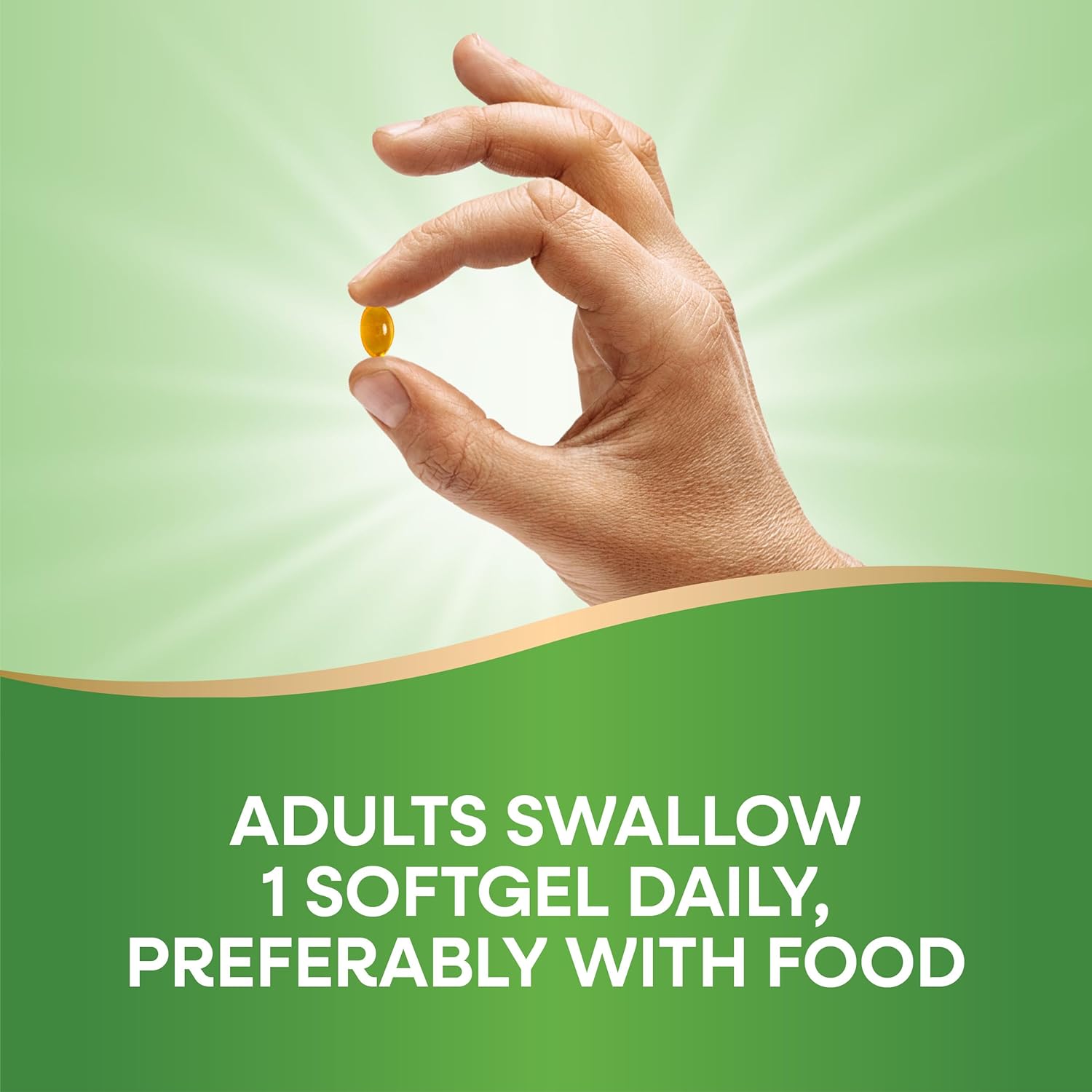 Nature's Way Vitamin E D-Alpha Tocopherol Softgels - 268mg per Serving - Antioxidant for Heart Health - Gluten Free - 100 Softgels (2 Pack)