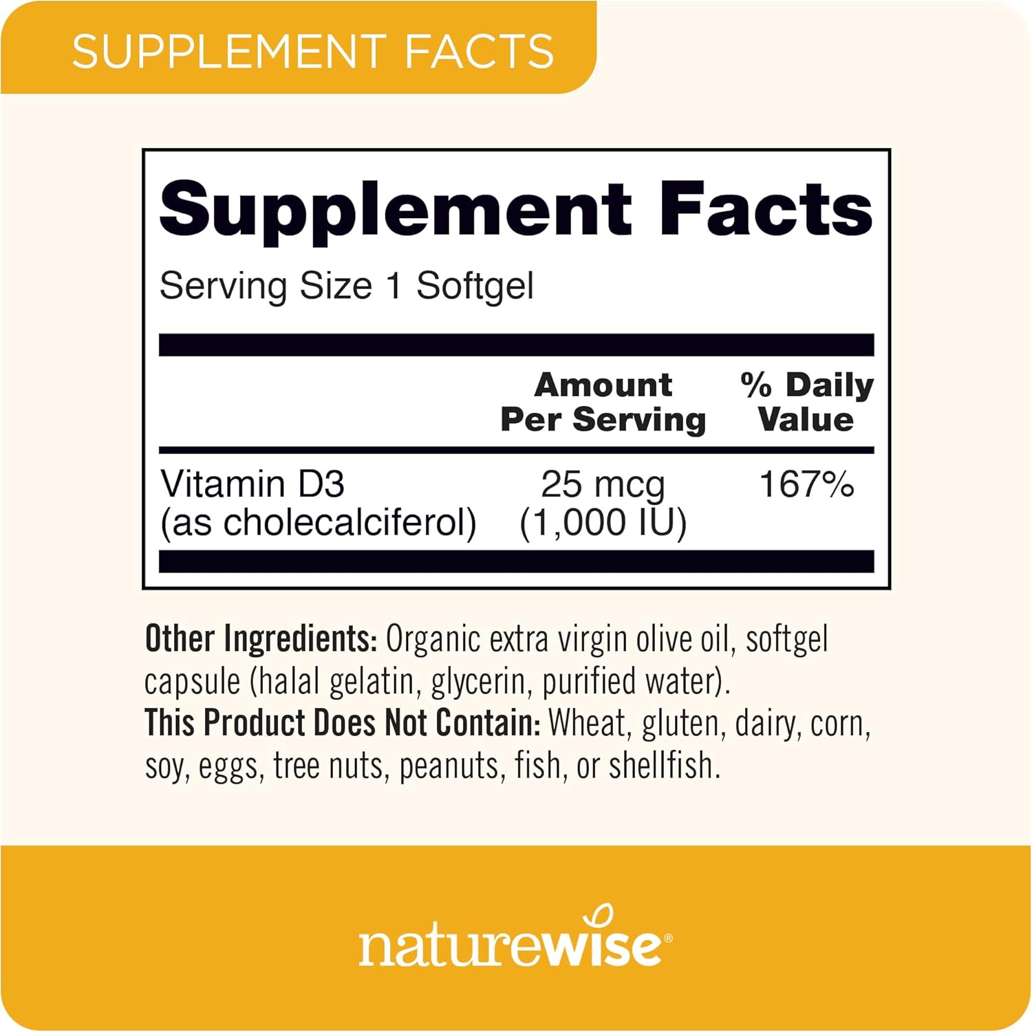 NatureWise Curcumin Turmeric with Vitamin D3 for Joint, Bone, Immune Support - 90 or 360 Count