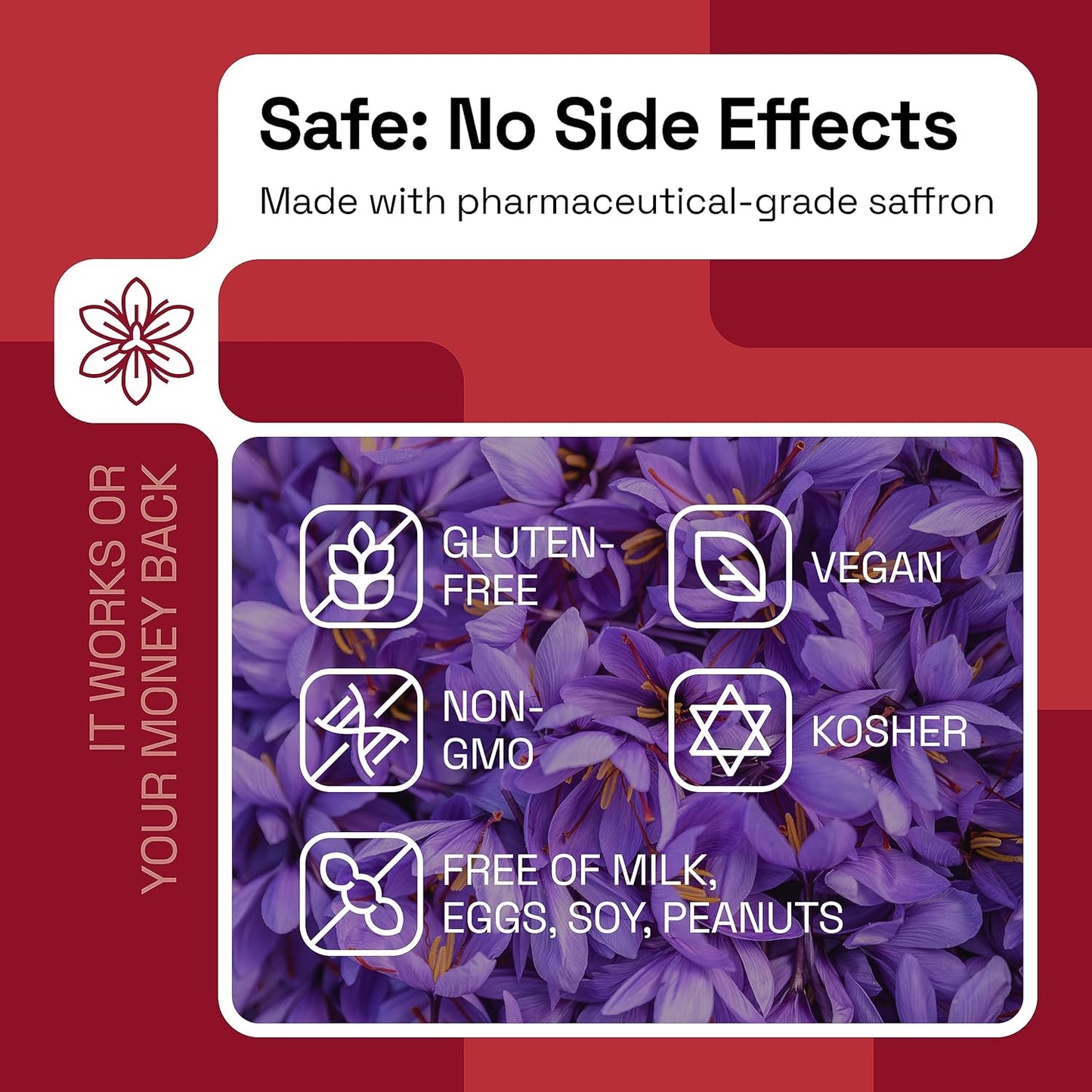 NAVEH PHARMA® OptiMind - Focus Supplement for Kids | Natural Saffron Supplements | Memory and Mood Support Gummies