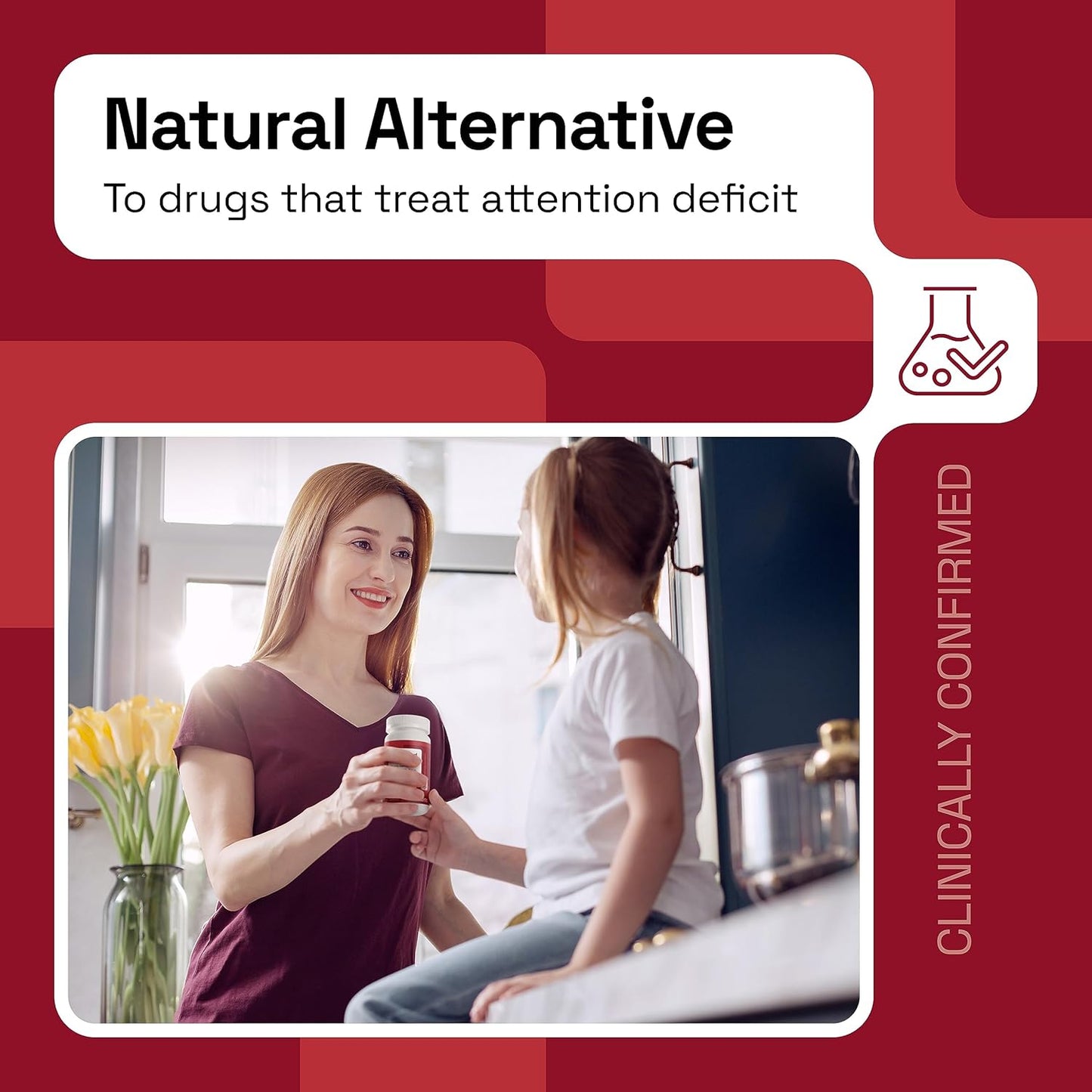 NAVEH PHARMA® OptiMind - Focus Supplement for Kids | Natural Saffron Supplements | Memory and Mood Support Gummies