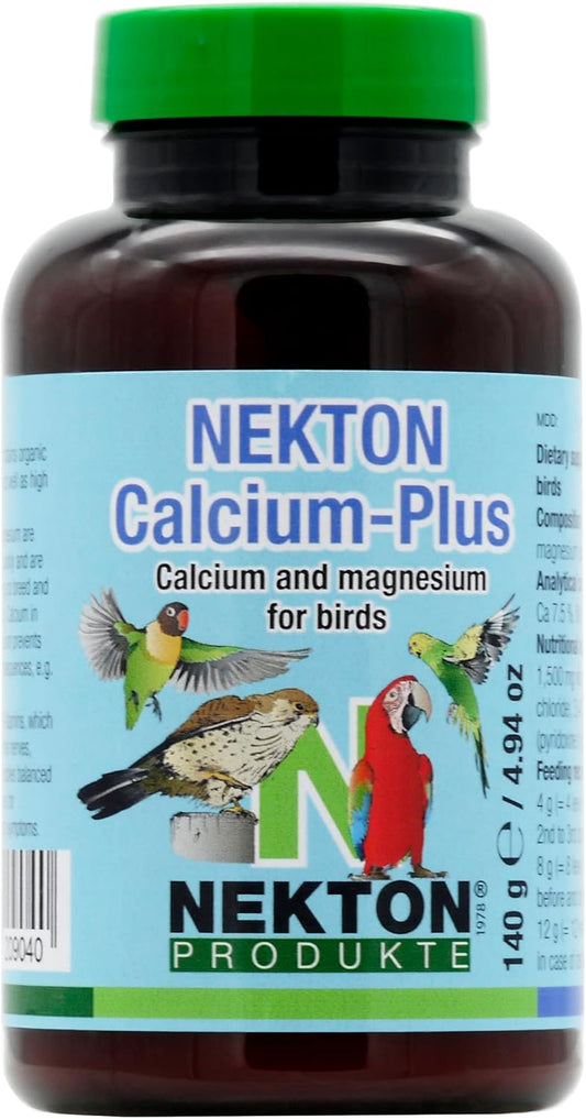 Nekton Calcium Plus Supplement with Magnesium and Vitamins - 140g/5 oz White Formula