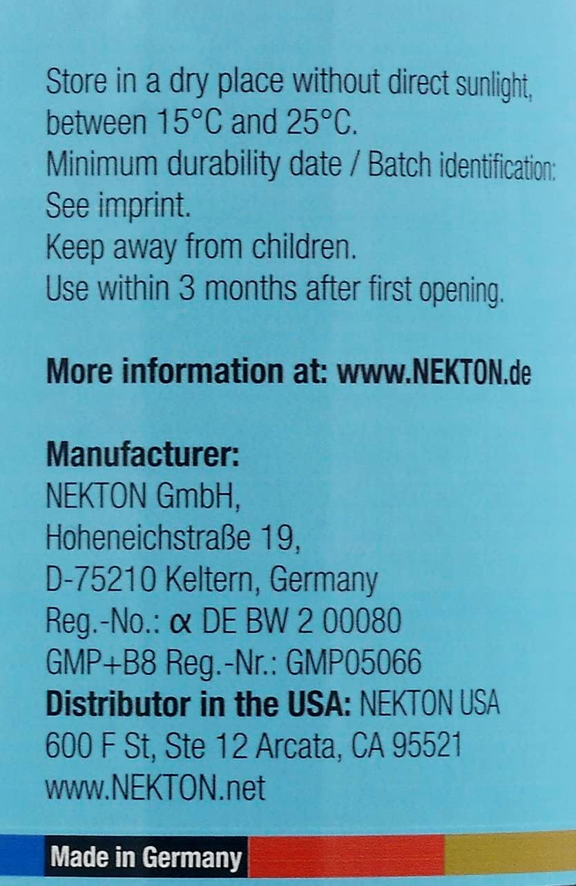 Nekton Calcium Plus Supplement with Magnesium and Vitamins - 140g/5 oz White Formula