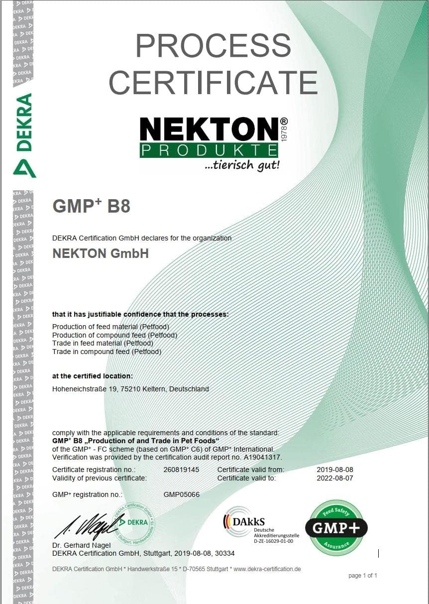 Nekton Calcium Plus Supplement with Magnesium and Vitamins - 140g/5 oz White Formula