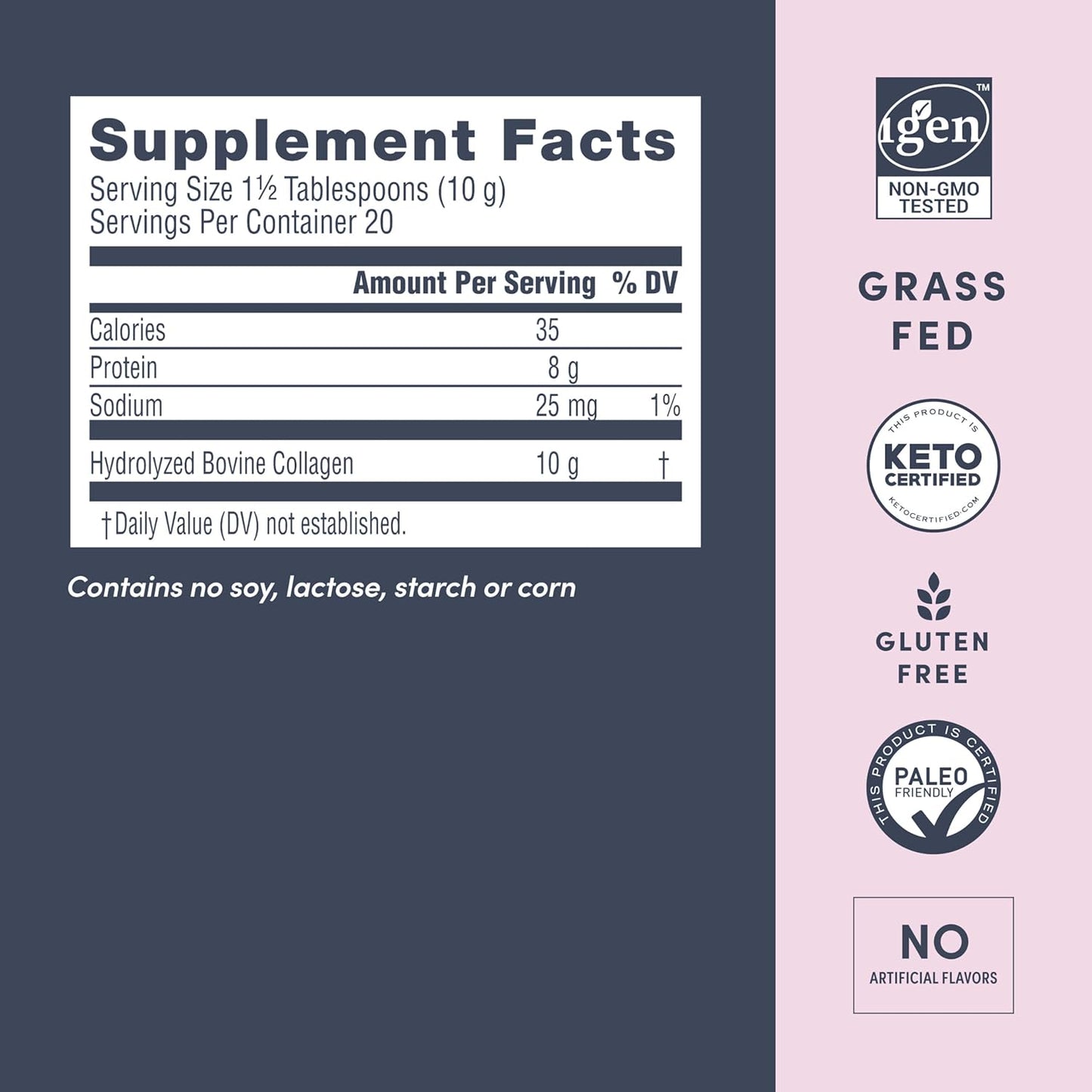 NeoCell Super Collagen Peptides: 10g/Serving, Gluten-Free, Keto, Non-GMO, Grass-Fed, Hair, Skin, Nails & Joints Support, Unflavored Powder - 7 oz.