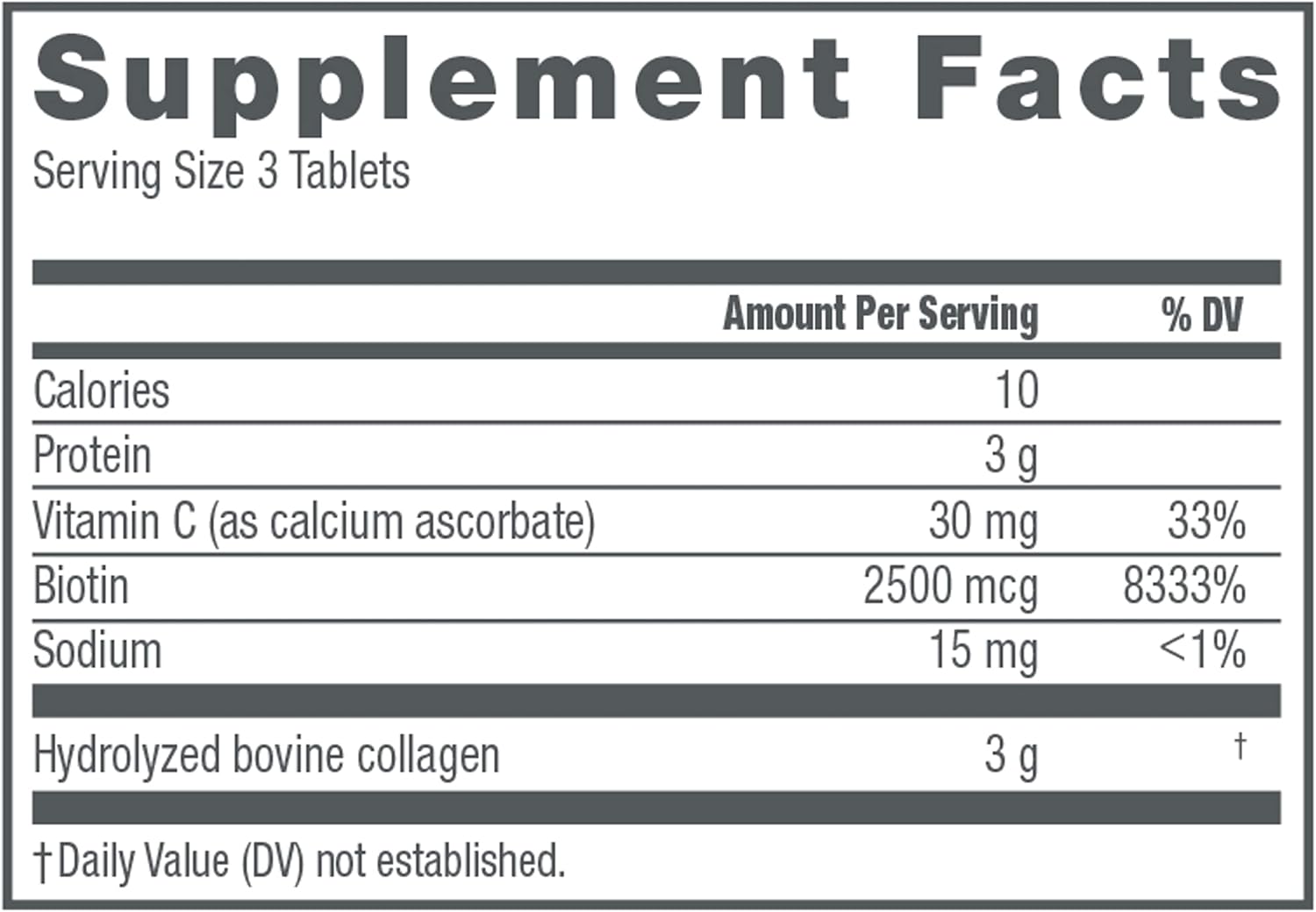 NeoCell Super Collagen Tablets with Vitamin C, Biotin, and Antioxidants - 270 Count Bottle for Skin, Hair, and Nails Support
