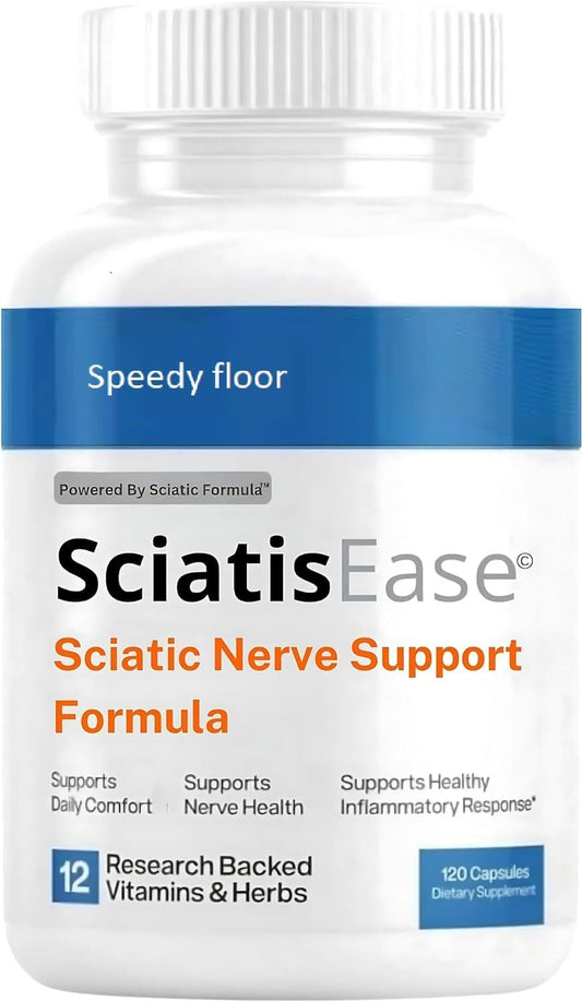 Nerve Health Support Supplement - 120 Capsules with B Vitamins and Alpha Lipoic Acid - Promotes Nerve Function and Comfort - Daily Formula for Enhanced Vitality