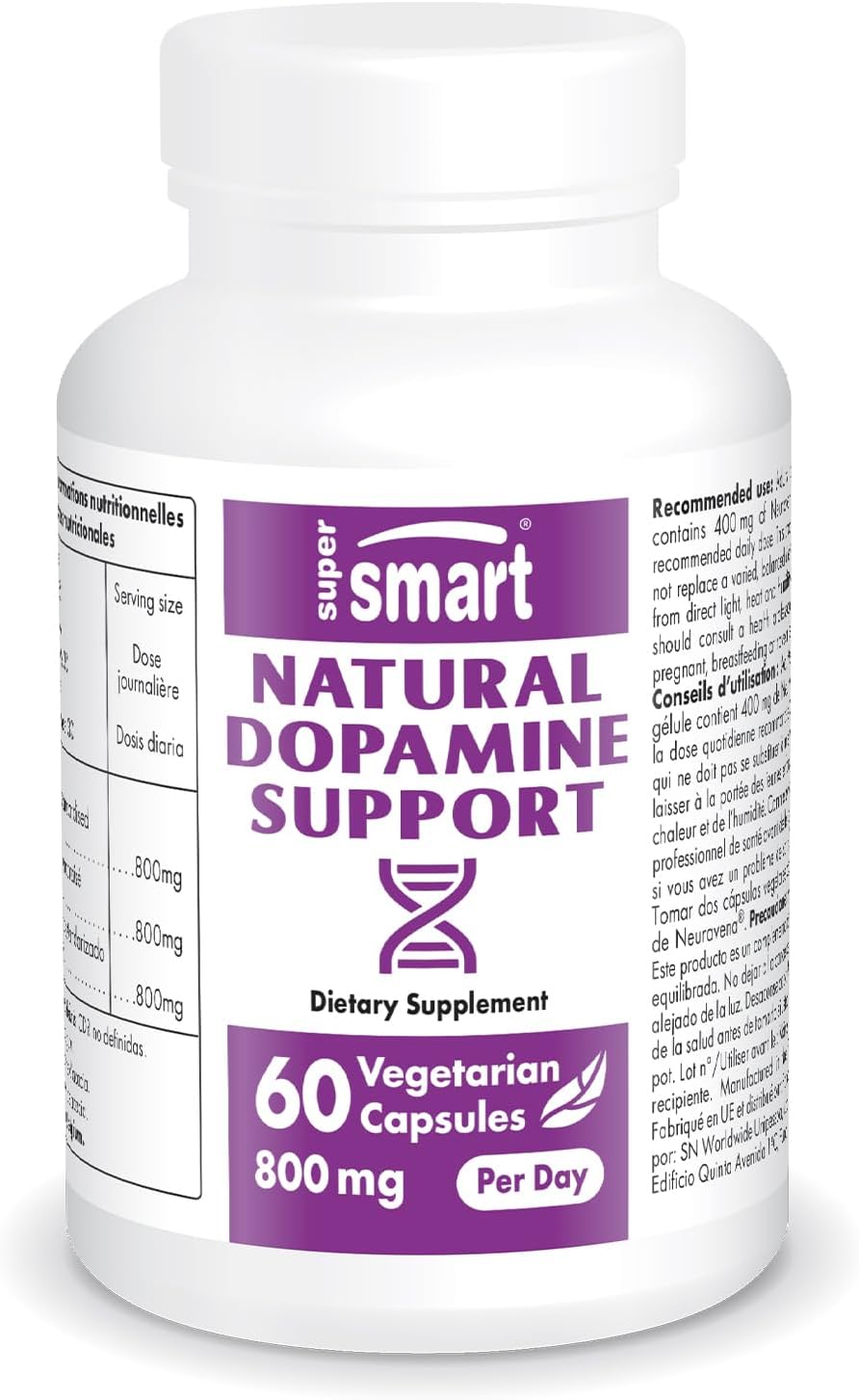 Neuravena Dopamine Support Supplement - 800mg Daily | Avena Sativa Wild Green Oat Extract | Non-GMO & Gluten Free - 60 Capsules