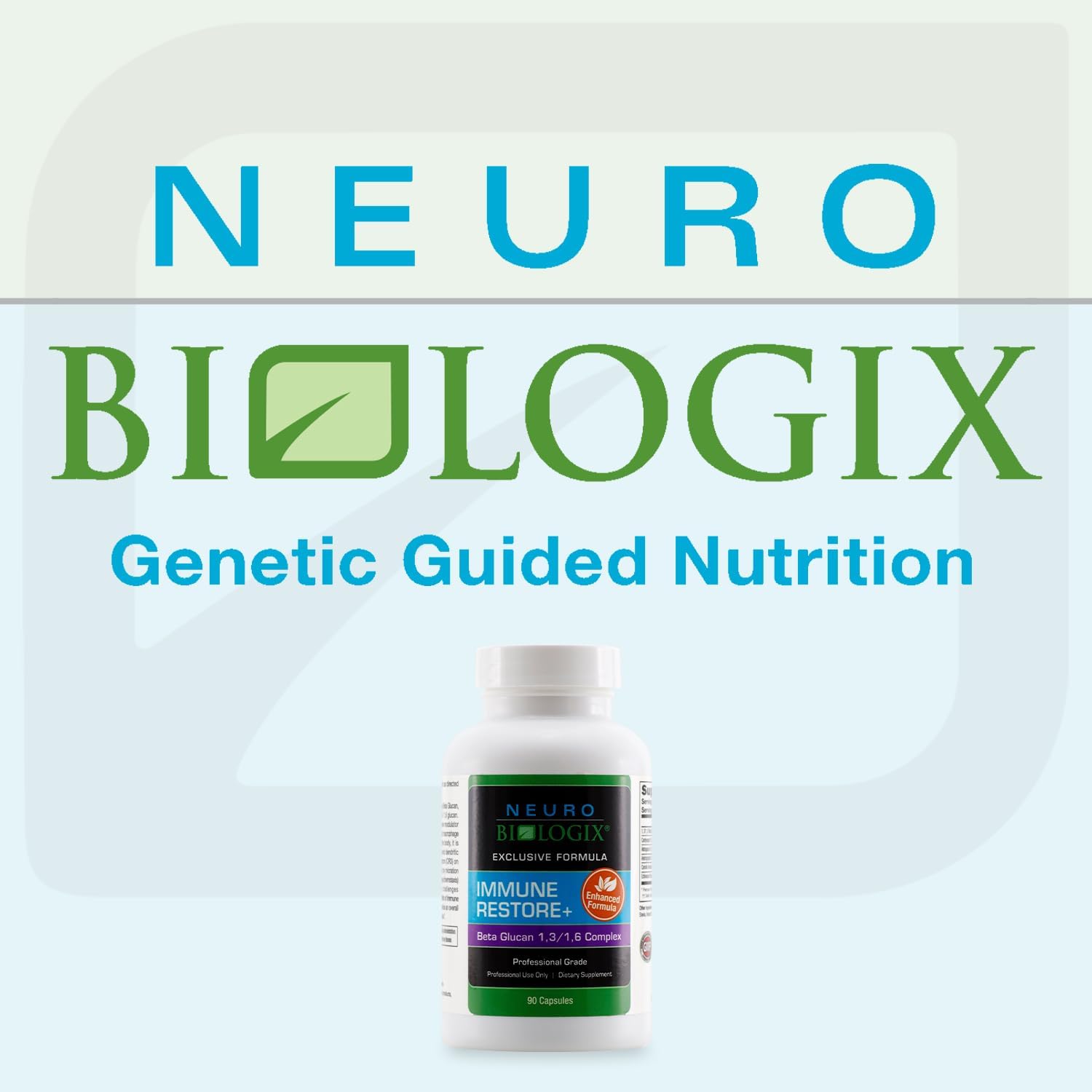 Neuro Biologix Immune Restore Plus with Beta Glucan Complex - 90 Capsules for Immune Support