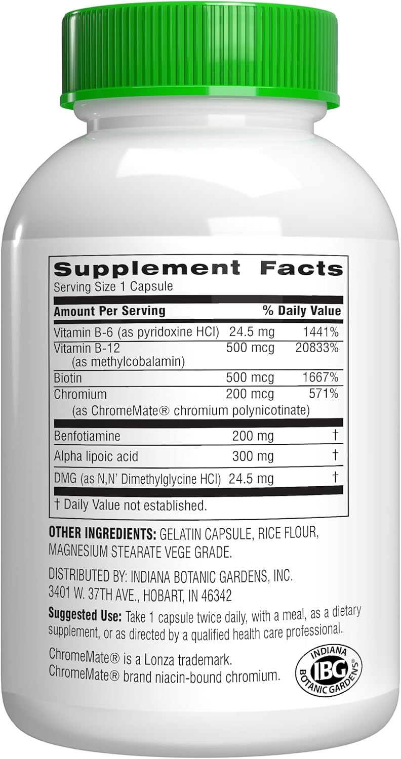 Neuro Support Plus Capsules with Alpha Lipoic Acid and B Vitamins for Nerve and Circulation Support - Gluten Free - 60 Count
