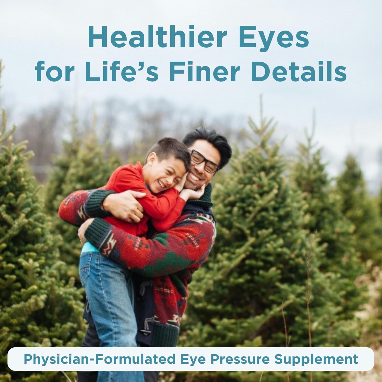 Neuroptene Eye Pressure Support Supplement with Bilberry, Saffron, Niacinamide, and CoQ10 - Promotes Healthy Optic Nerve and Retinal Blood Flow - 60 Capsules
