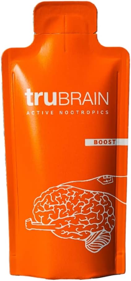 Neuroscientist-Designed TruBrain Nootropic Drinks for Memory & Mental Performance Boost