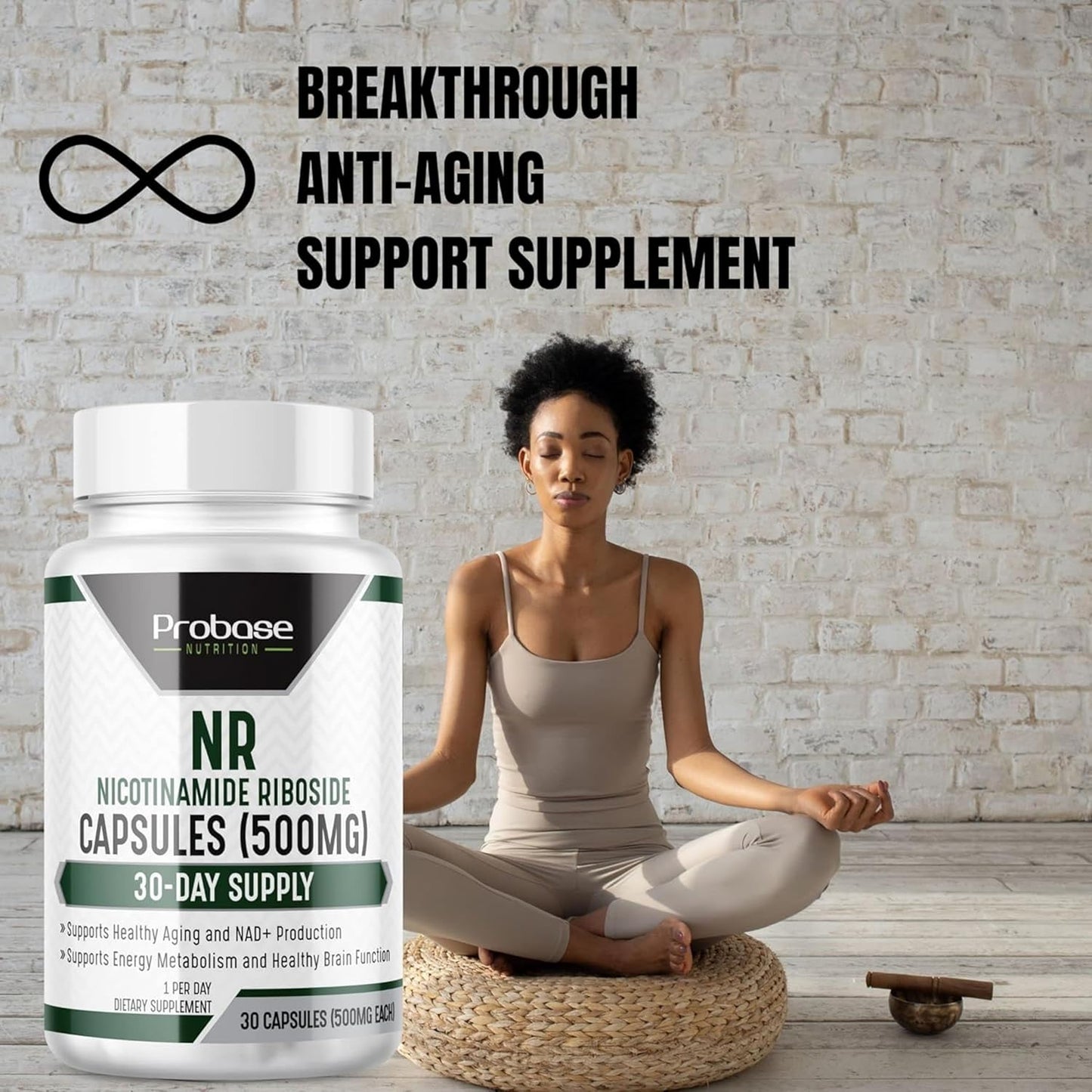 Nicotinamide Riboside Capsules - Anti-Aging Supplement for Vitality (3 Pack)