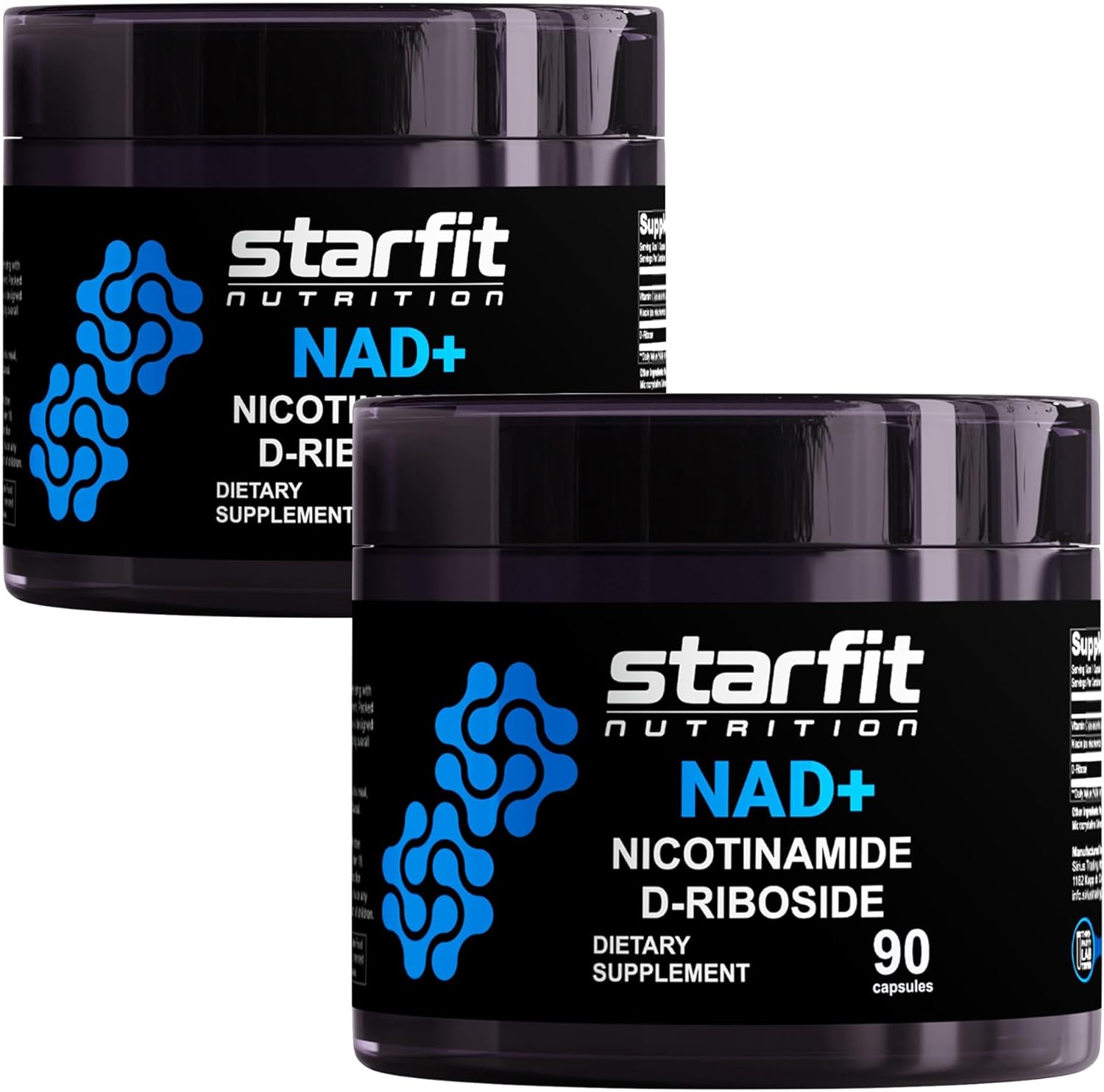 Nicotinamide Riboside Supplement for Boosting NAD+ Levels, Energy, Focus, and Metabolism Support