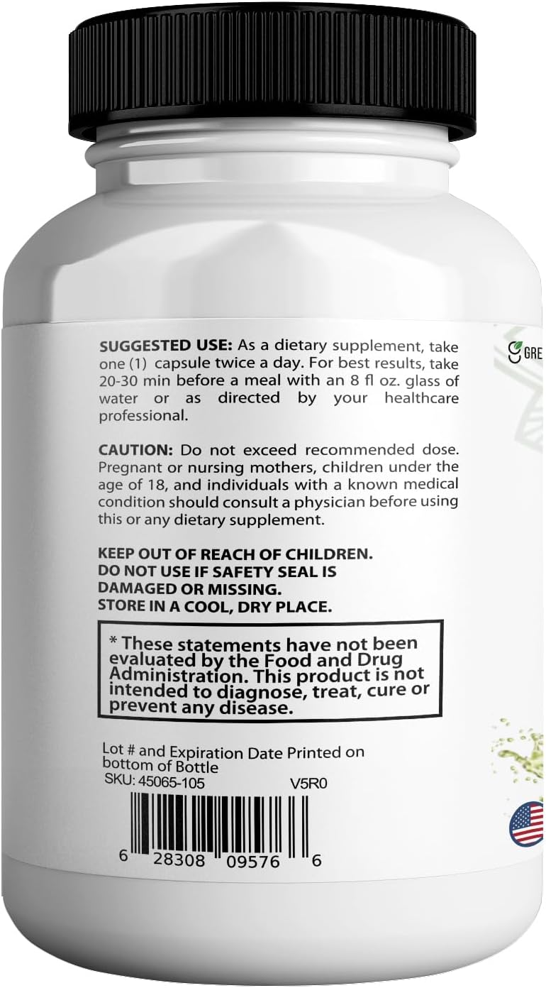 Nicoya PuraTea Max Green Tea Extract & Green Coffee Bean Capsules for Metabolism Support & Natural Energy Boost
