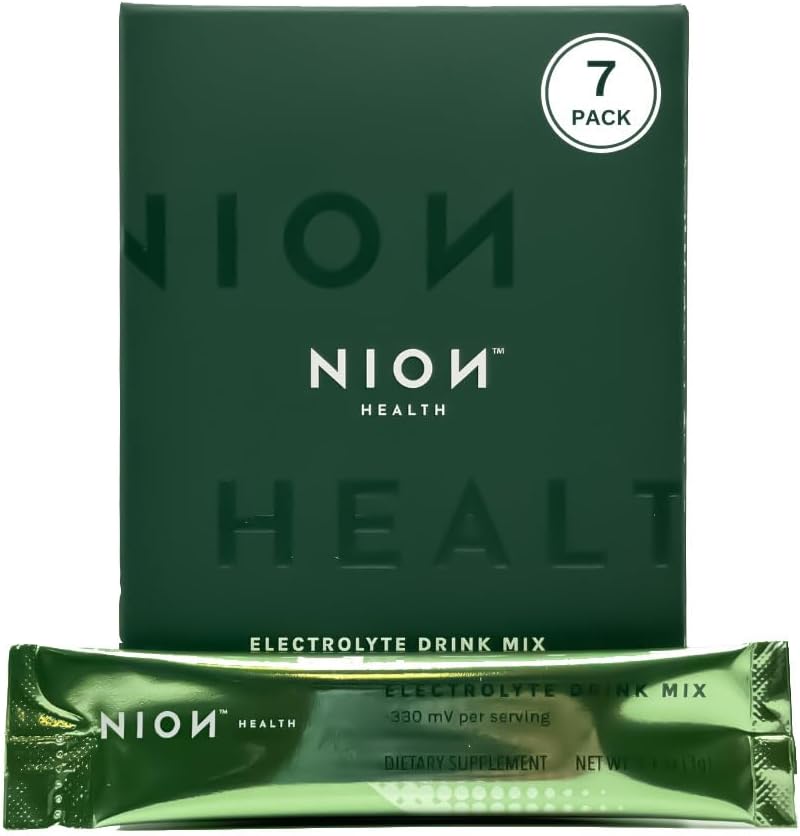 NION Health Electrolyte Powder Packets - Sugar-Free Hydration Support for Intermittent Fasting & Energy Boost
