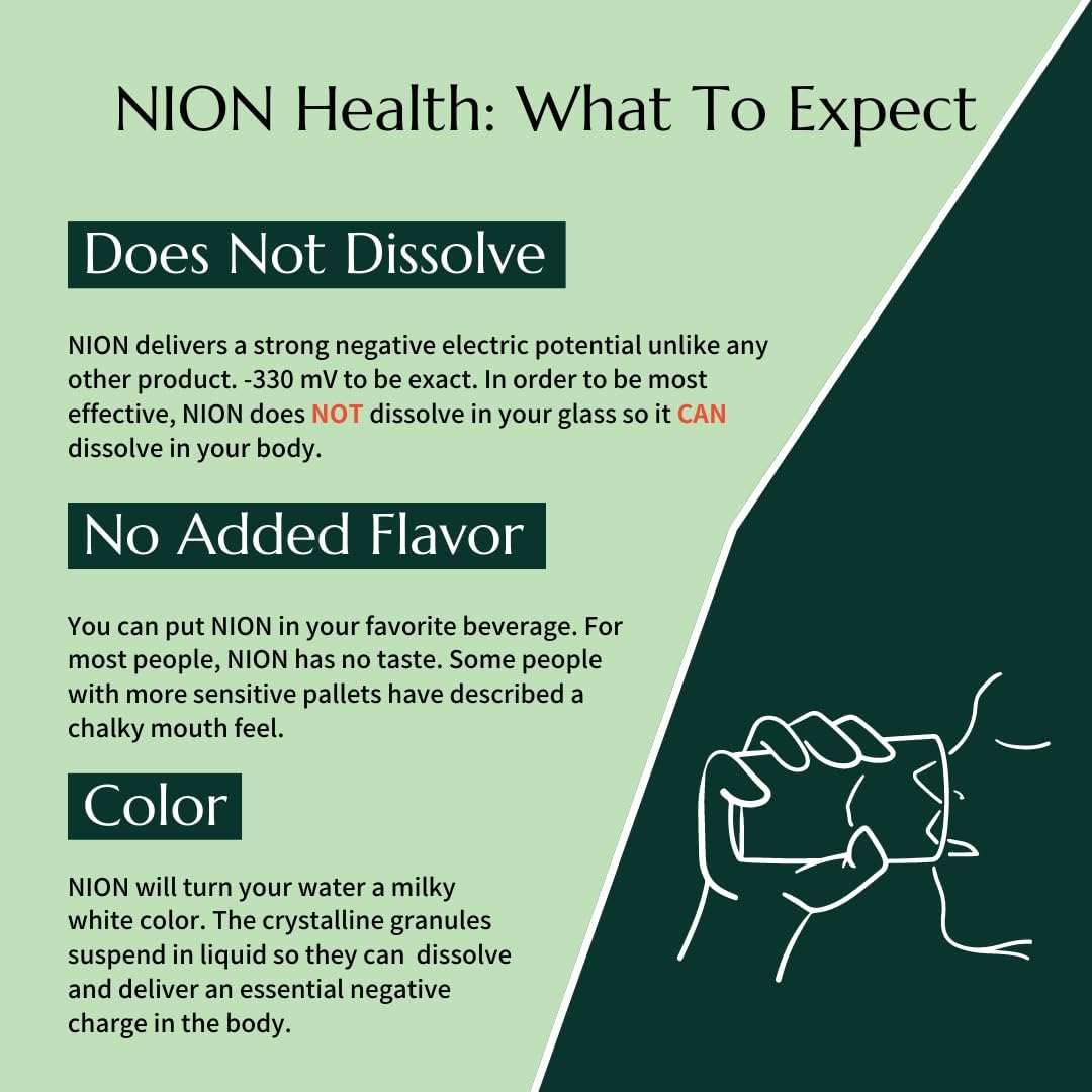 NION Health Electrolyte Powder Packets - Sugar-Free Hydration Support for Intermittent Fasting & Energy Boost