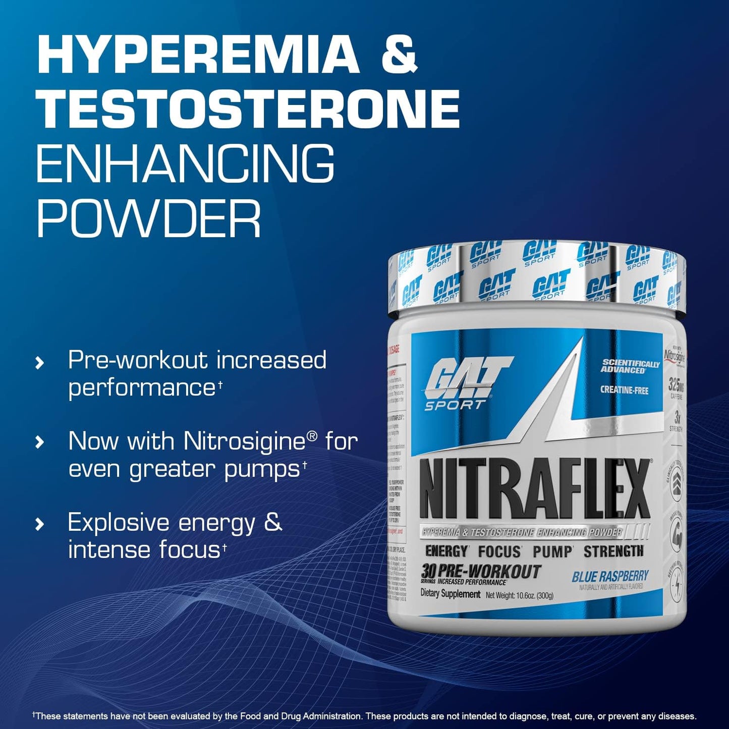 Nitraflex Advanced Pre-Workout Powder - Fruit Punch Flavor, Enhances Blood Flow, Increases Strength and Energy, Enhances Workout Performance, Creatine-Free - 30 Servings