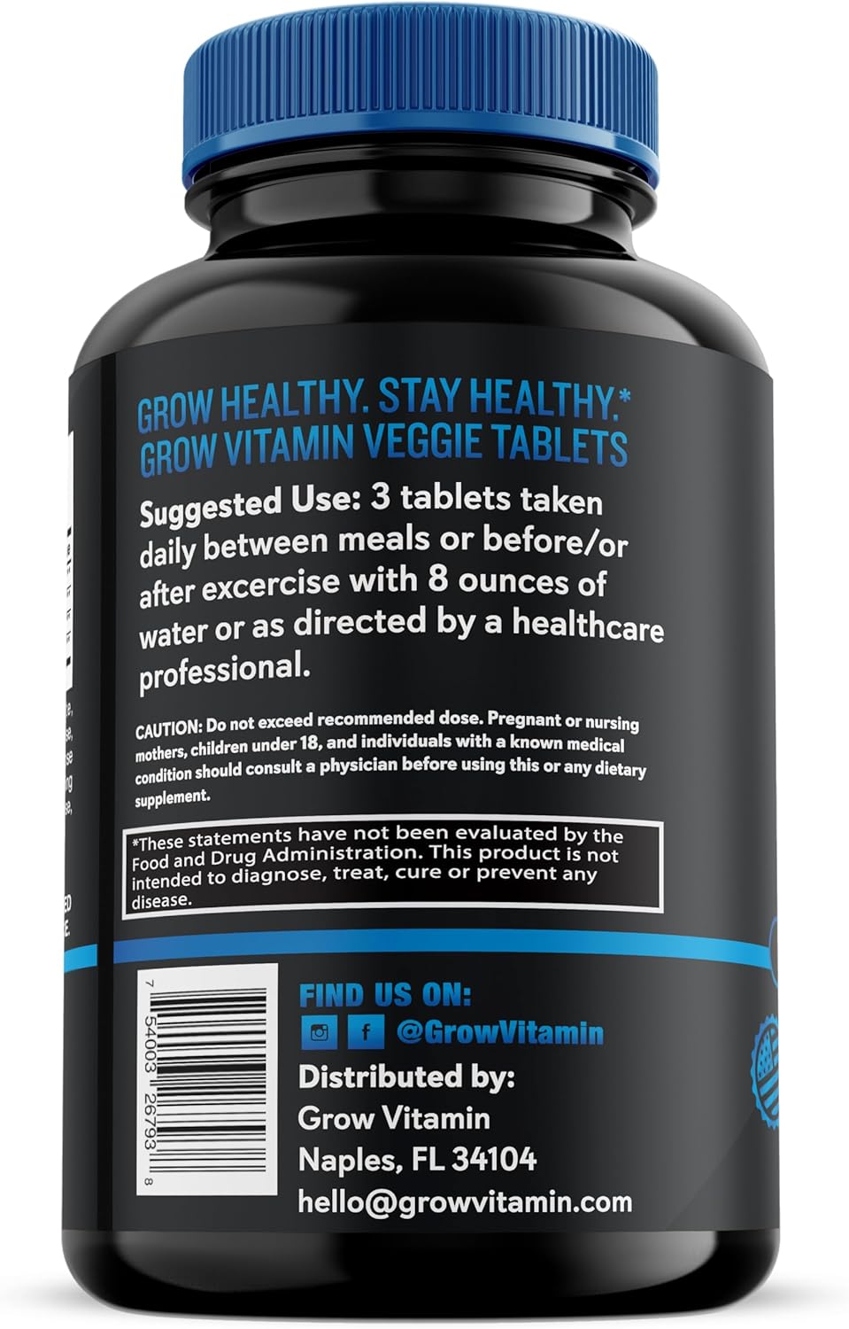 Nitric Oxide Booster for Men and Women - Supports Muscle Growth and Human Growth Hormone - Natural Supplement for Muscle Building - 90 Tablets, 3150mg