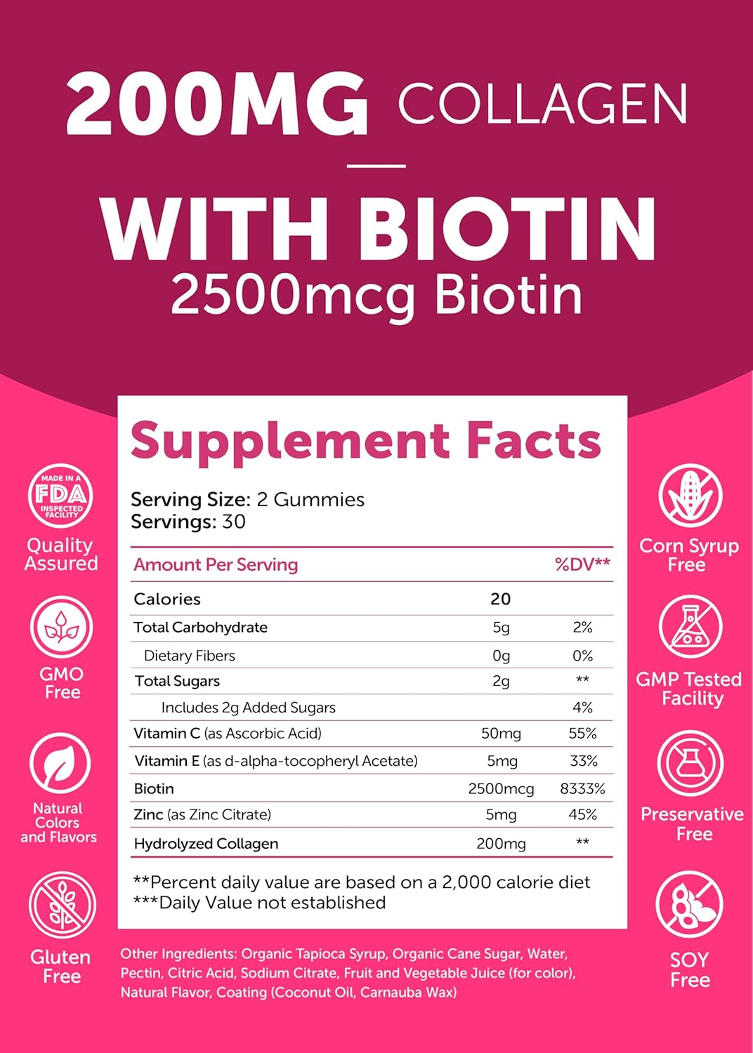 Non-GMO Collagen and Vitamin D3 Gummies Bundle for Men & Women - Anti Aging and Immunity Support - 30 Day Supply