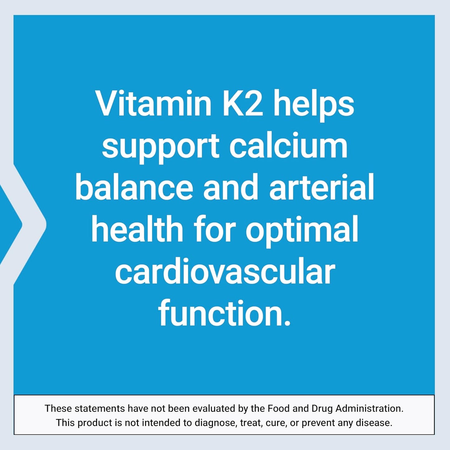 Non-GMO Low Dose Vitamin K2 Softgels for Arterial Health - 90 Gluten-Free Capsules by Life Extension
