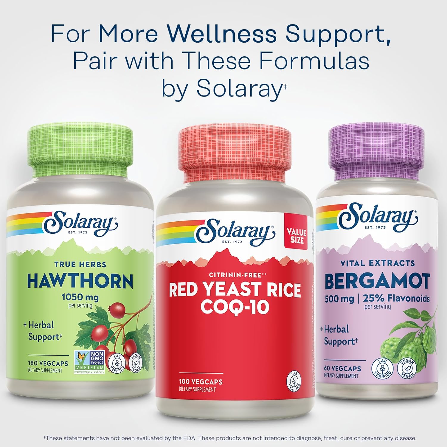 Non-Irradiated Red Yeast Rice with CoQ10 & Niacin - Citrinin Free - 60-Day Guarantee - Lab Verified - 100 Servings