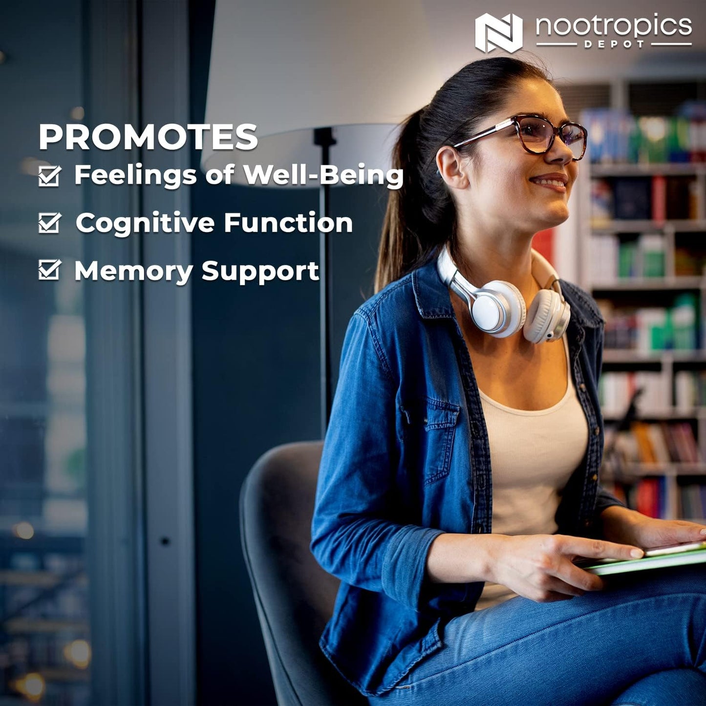 Nootropics Depot Nobiletin Capsules 250mg - 30 Count - 20% Extract - Citrus Aurantium - Cognitive & Metabolic Support - Cardiovascular Function