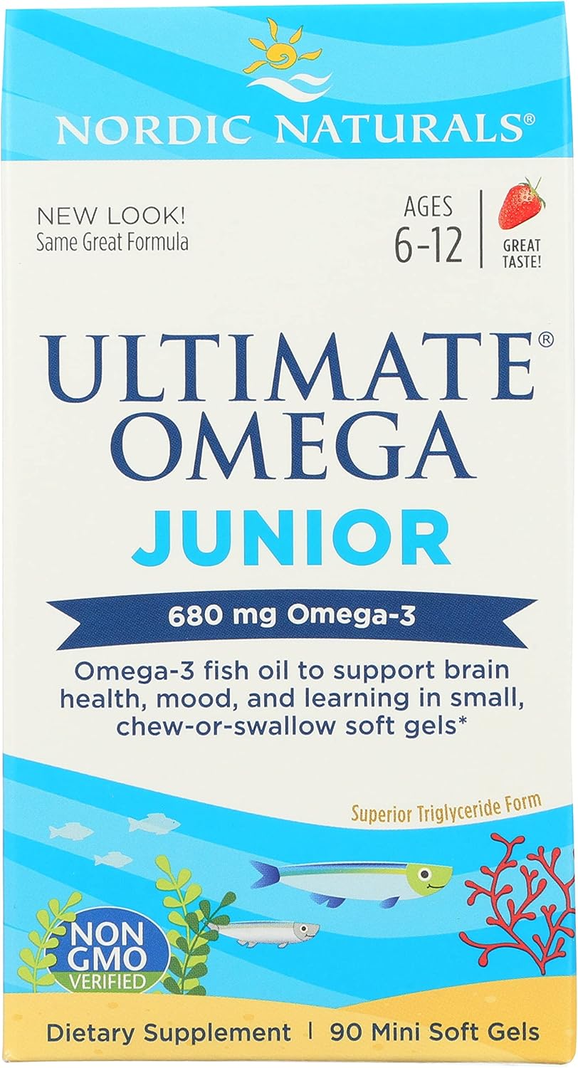 Nordic Naturals Junior Ultimate Omega Chewables - 680mg, 90 Count
