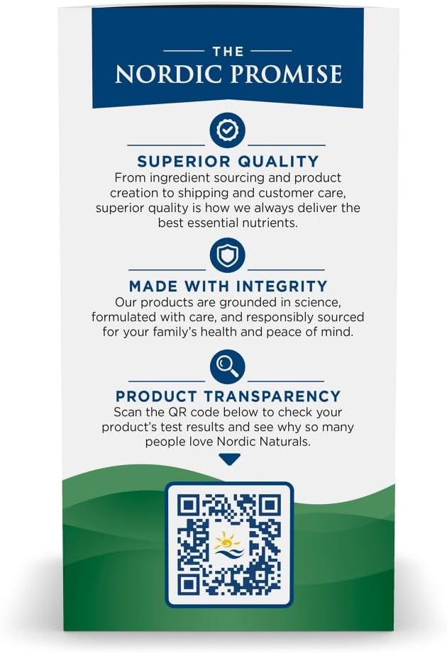 Nordic Naturals Omega Focus Soft Gels - Lemon Flavor - 60 Count - 1280mg Omega-3 + Citicoline & Bacopa Monnieri - Brain Health Supplement - Non-GMO - 30 Servings