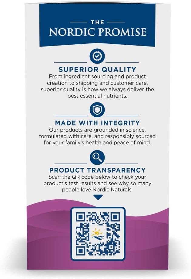 Nordic Naturals Postnatal Omega-3 Soft Gels with Vitamin D3 - Supports New Moms' Wellness, Mood, and Metabolism - 60 Soft Gels