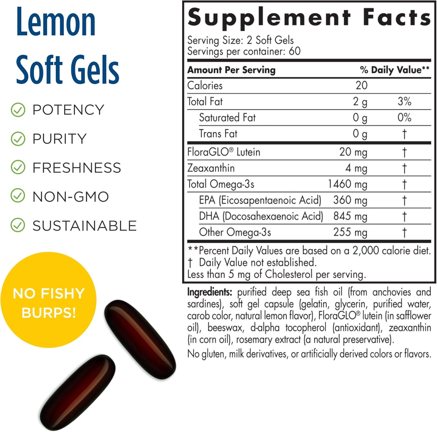 Nordic Naturals ProDHA Eye Soft Gels - Fish Oil with EPA, DHA, Lutein, Zeaxanthin for Neurological Function and Eye Health, 120 Count